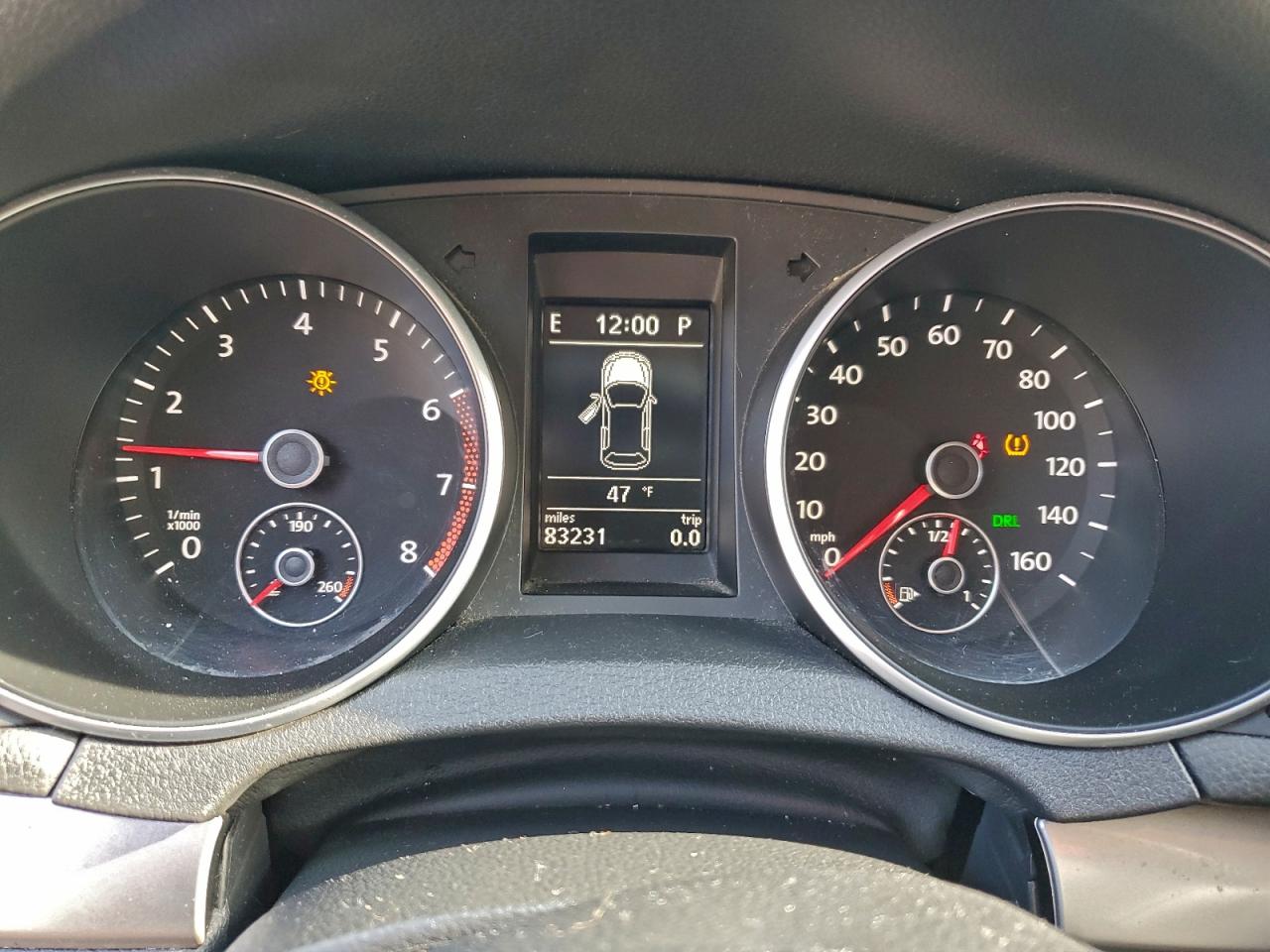 2010 Volkswagen Golf Угольный vin: WVWBA7AJ5AW416016