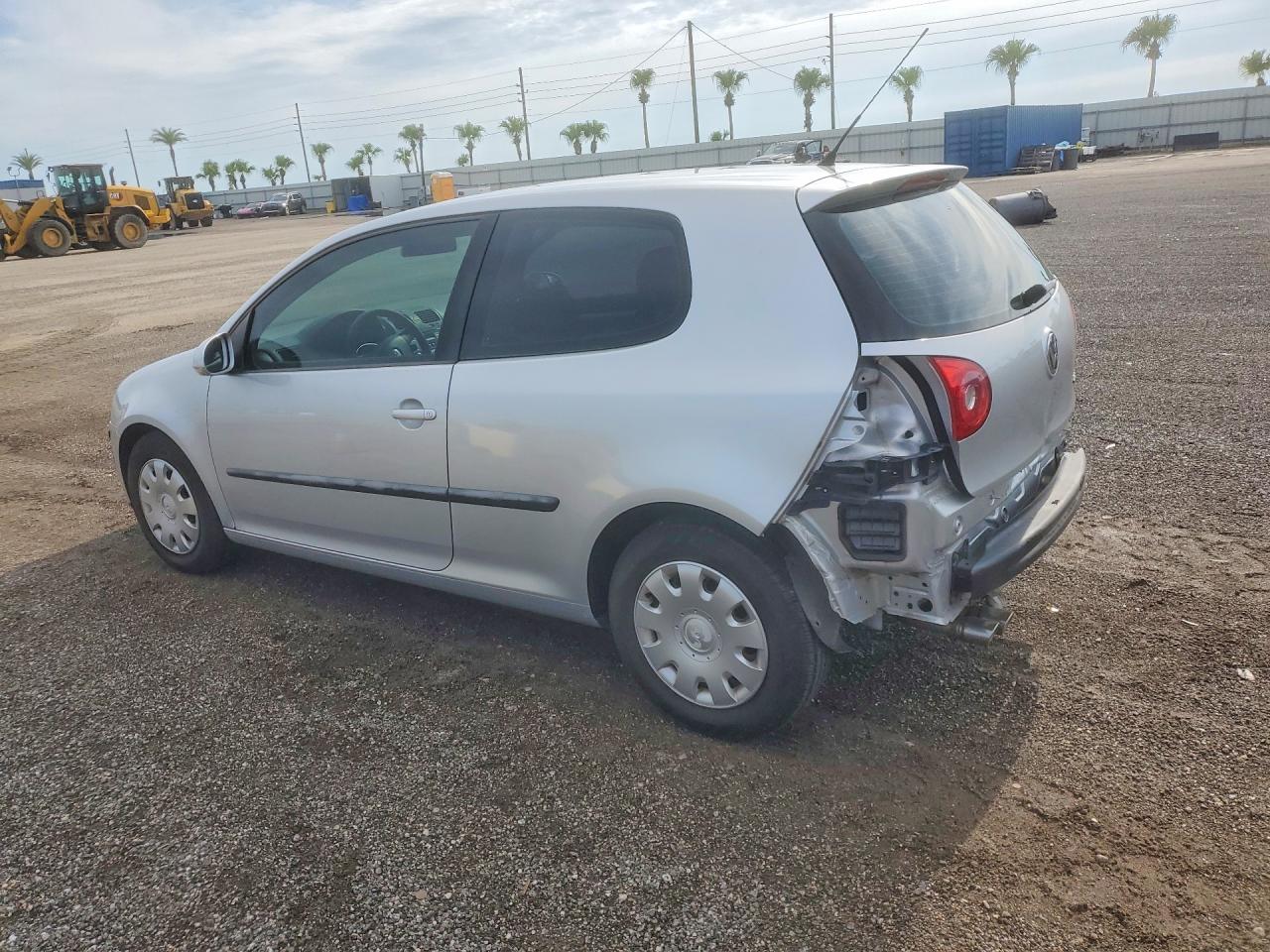 2008 Volkswagen Rabbit Silver vin: WVWBB71K08W293662