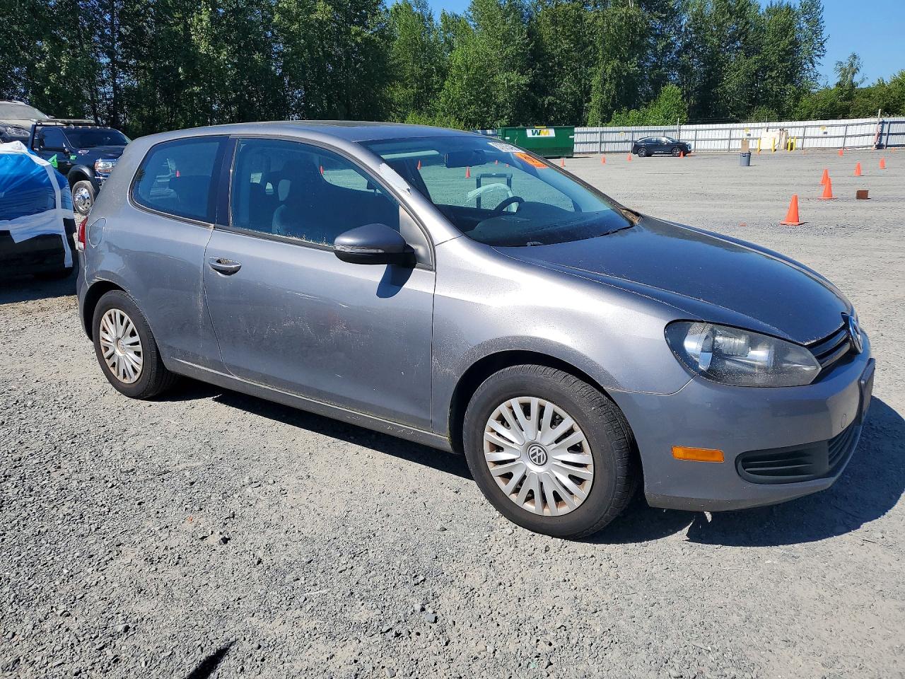2010 Volkswagen Golf Серый vin: WVWBB7AJ0AW126313
