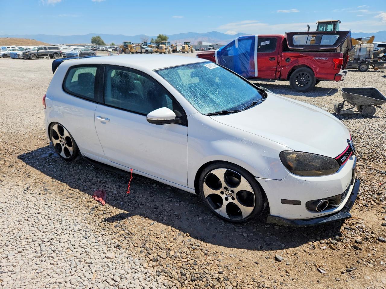 2012 Volkswagen Golf White vin: WVWBB7AJ0CW288977