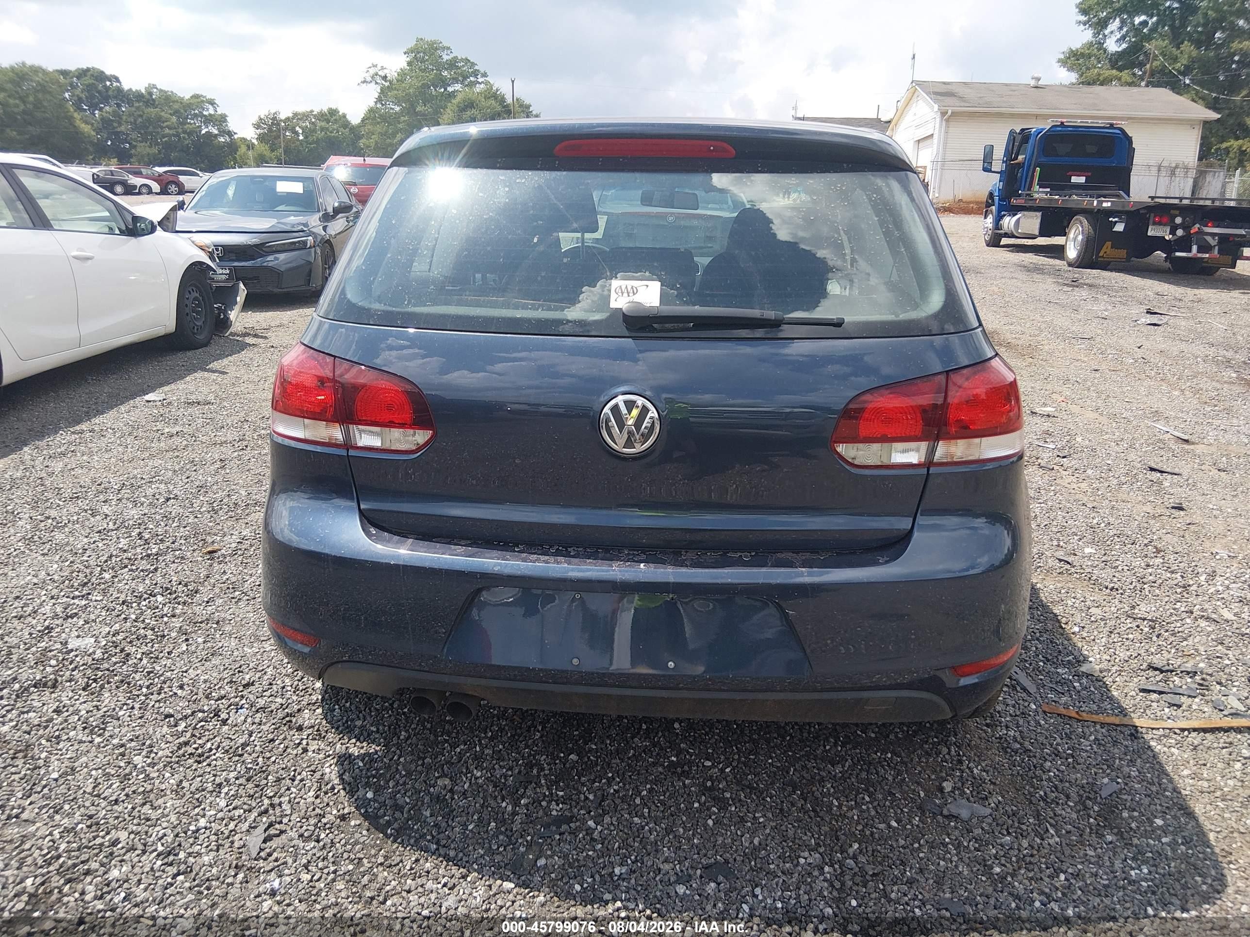 2013 Volkswagen Golf 2.5l 2-door Gray vin: WVWBB7AJ1DW045051