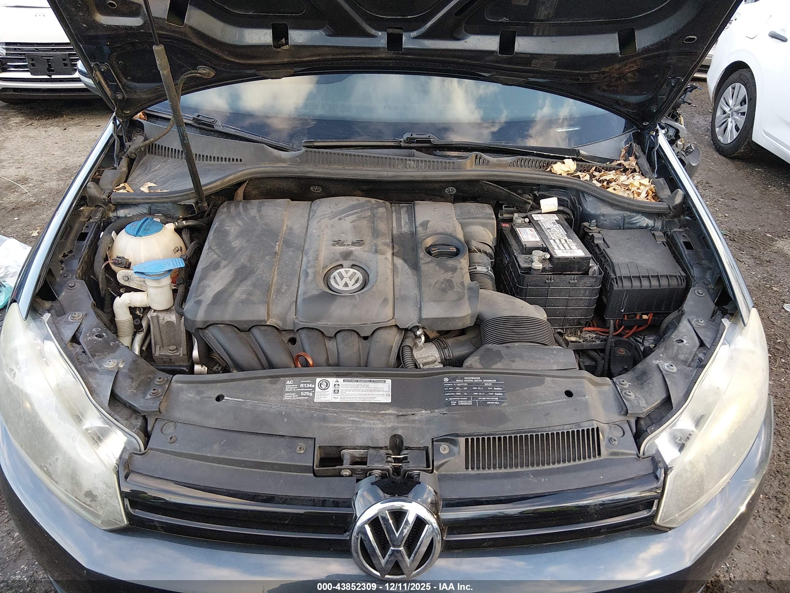 2010 Volkswagen Golf 2-door Blue vin: WVWBB7AJ3AW277887