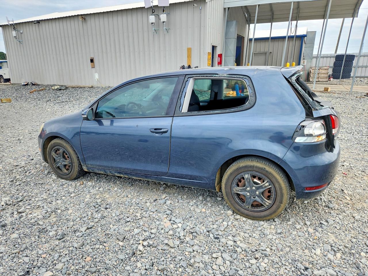 2012 Volkswagen Golf Gray vin: WVWBB7AJ4CW196559
