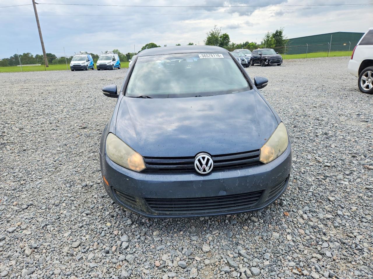 2012 Volkswagen Golf Gray vin: WVWBB7AJ4CW196559