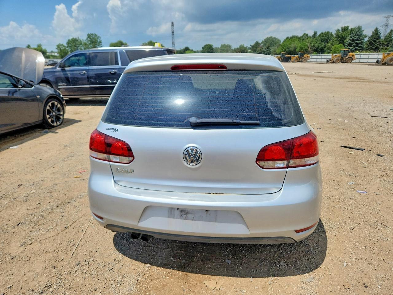 2010 Volkswagen Golf Silver vin: WVWBB7AJ5AW262601