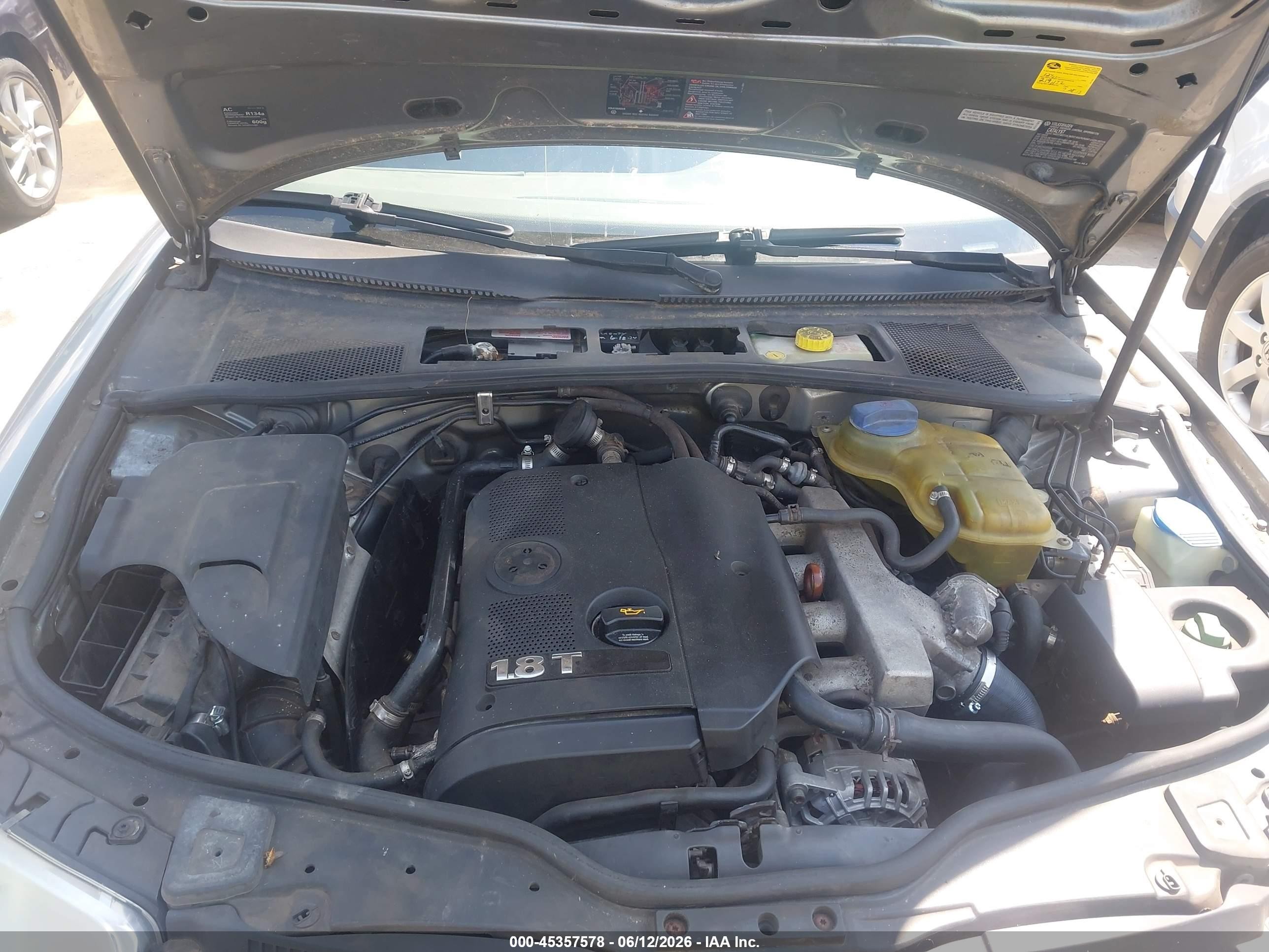 2005 Volkswagen Passat Gls Gray vin: WVWBD63B05P029459