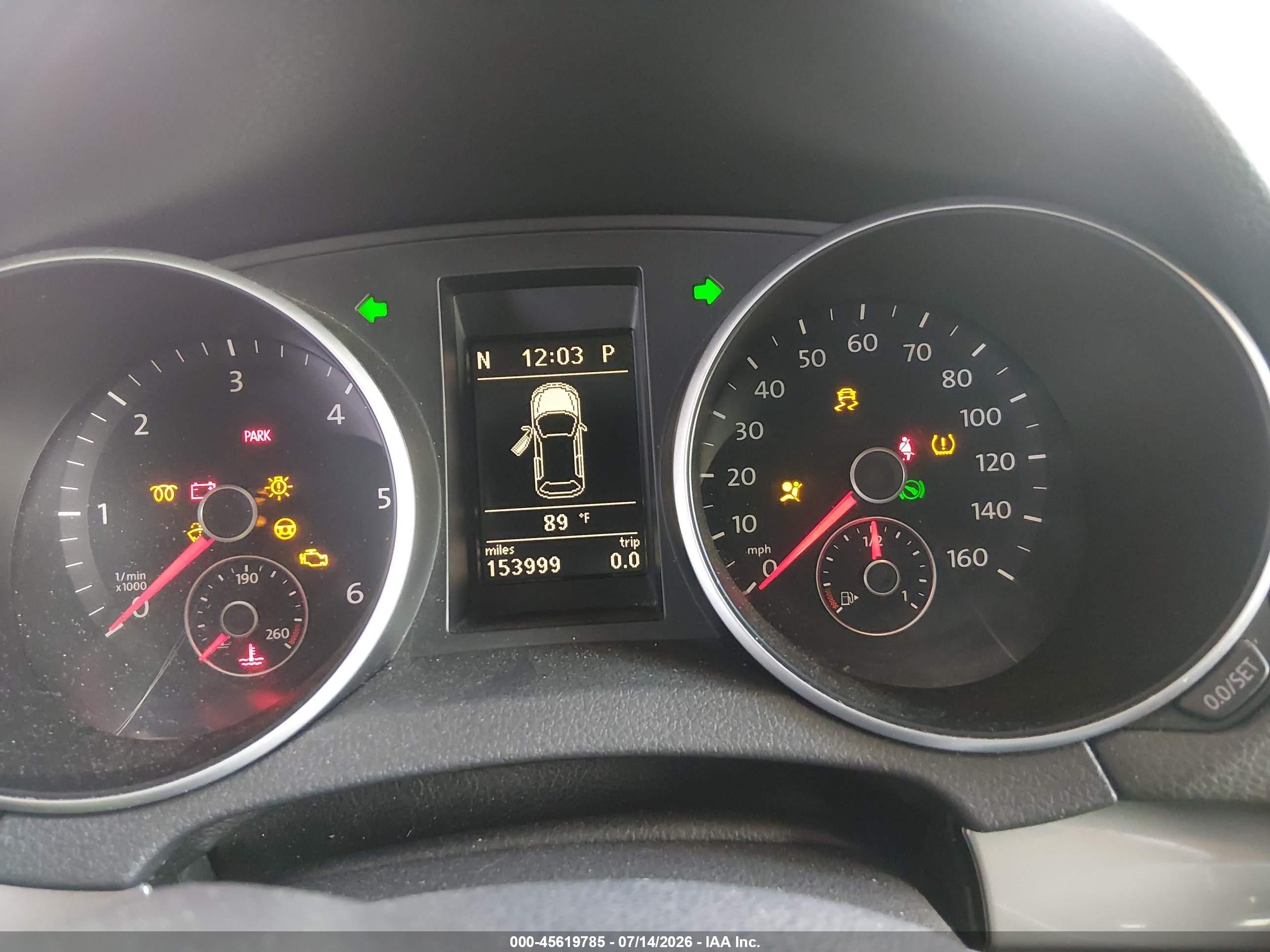 2012 Volkswagen Golf Tdi 2-door Gray vin: WVWBM7AJ5CW306576