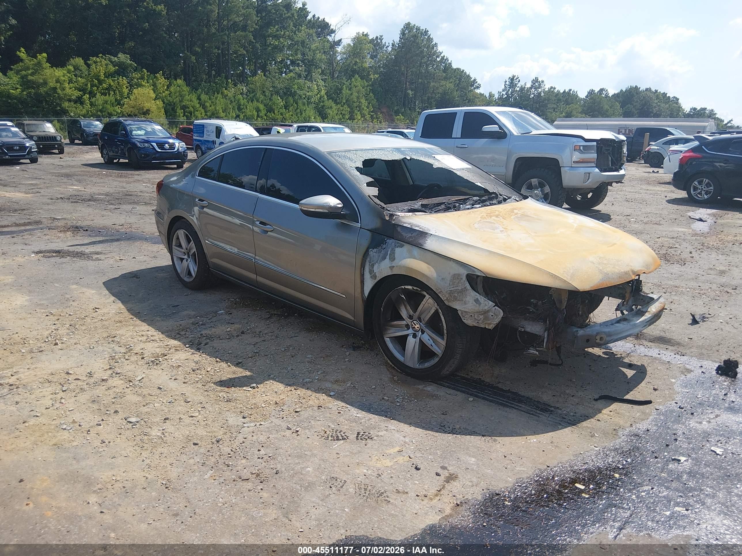 2015 Volkswagen Cc 2.0t Sport Champagne vin: WVWBN7AN2FE824722