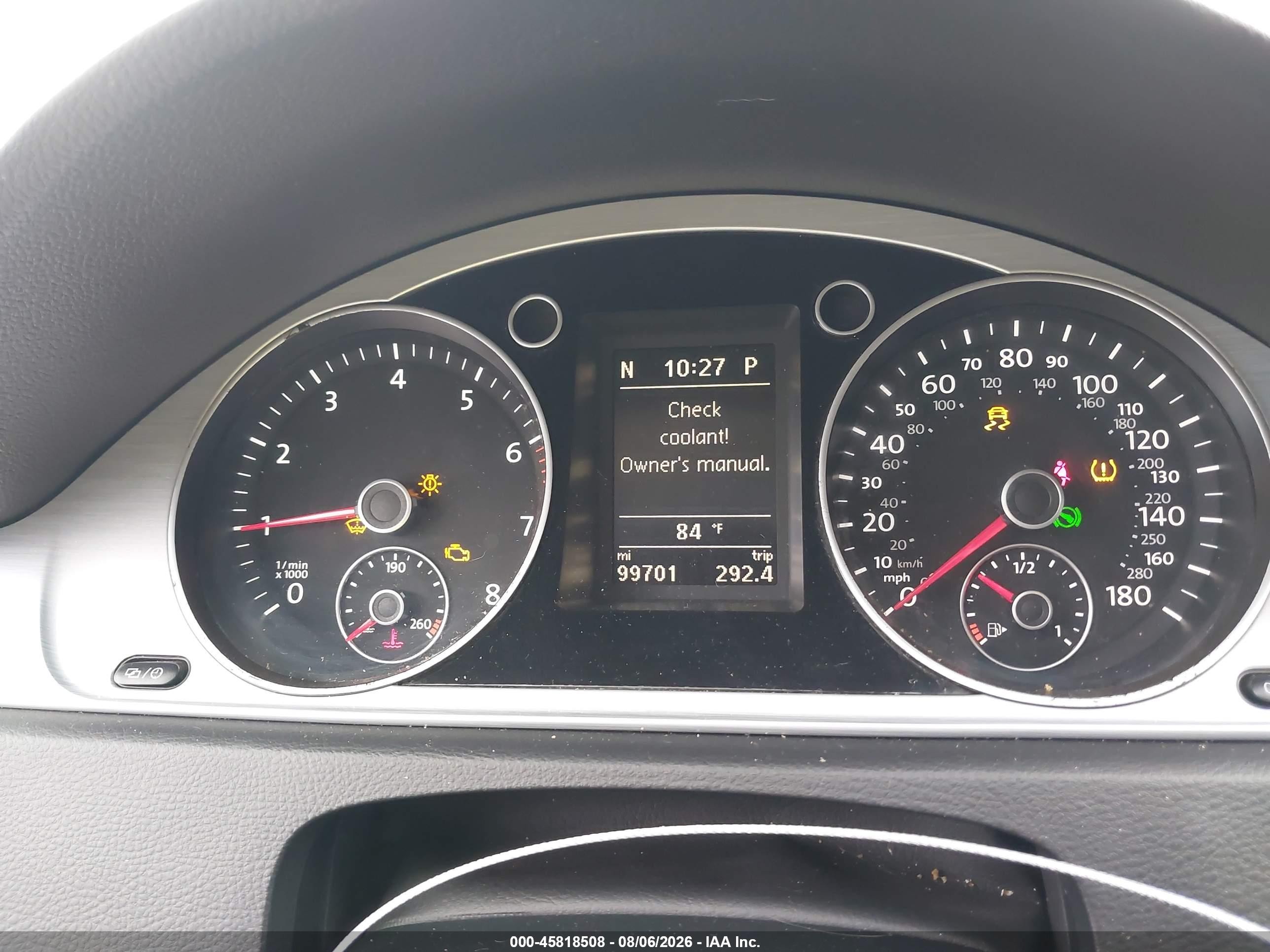 2015 Volkswagen Cc 2.0t Sport White vin: WVWBN7AN3FE809050