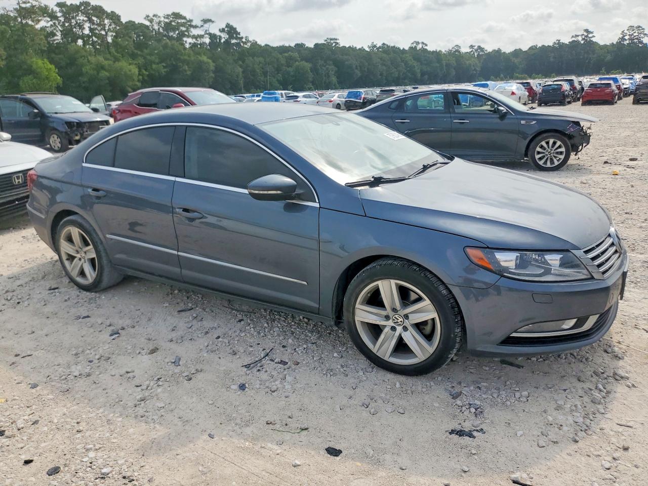 2015 Volkswagen Cc Sport Gray vin: WVWBN7AN4FE810210