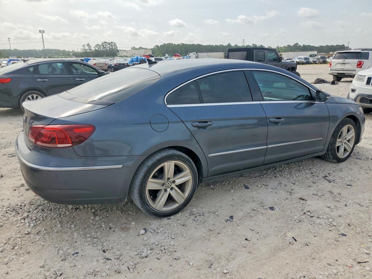 2015 Volkswagen Cc Sport Gray vin: WVWBN7AN4FE810210