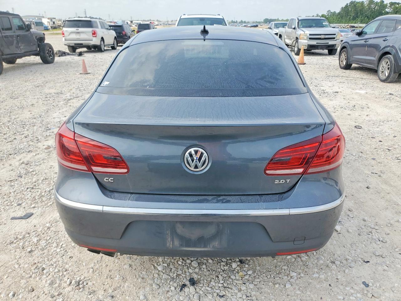 2015 Volkswagen Cc Sport Gray vin: WVWBN7AN4FE810210