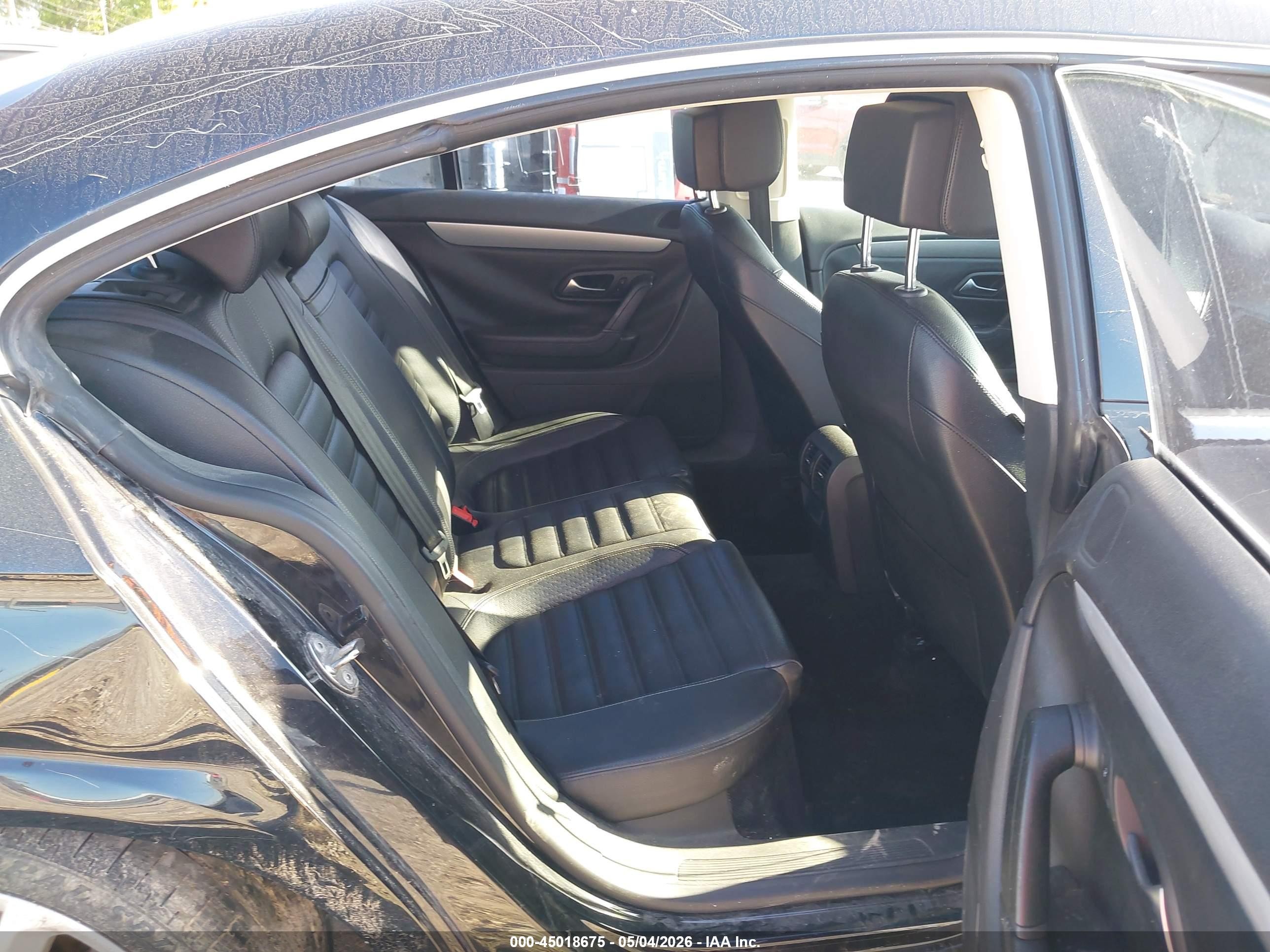 2014 Volkswagen Cc 2.0t R-line Black vin: WVWBN7AN5EE531248