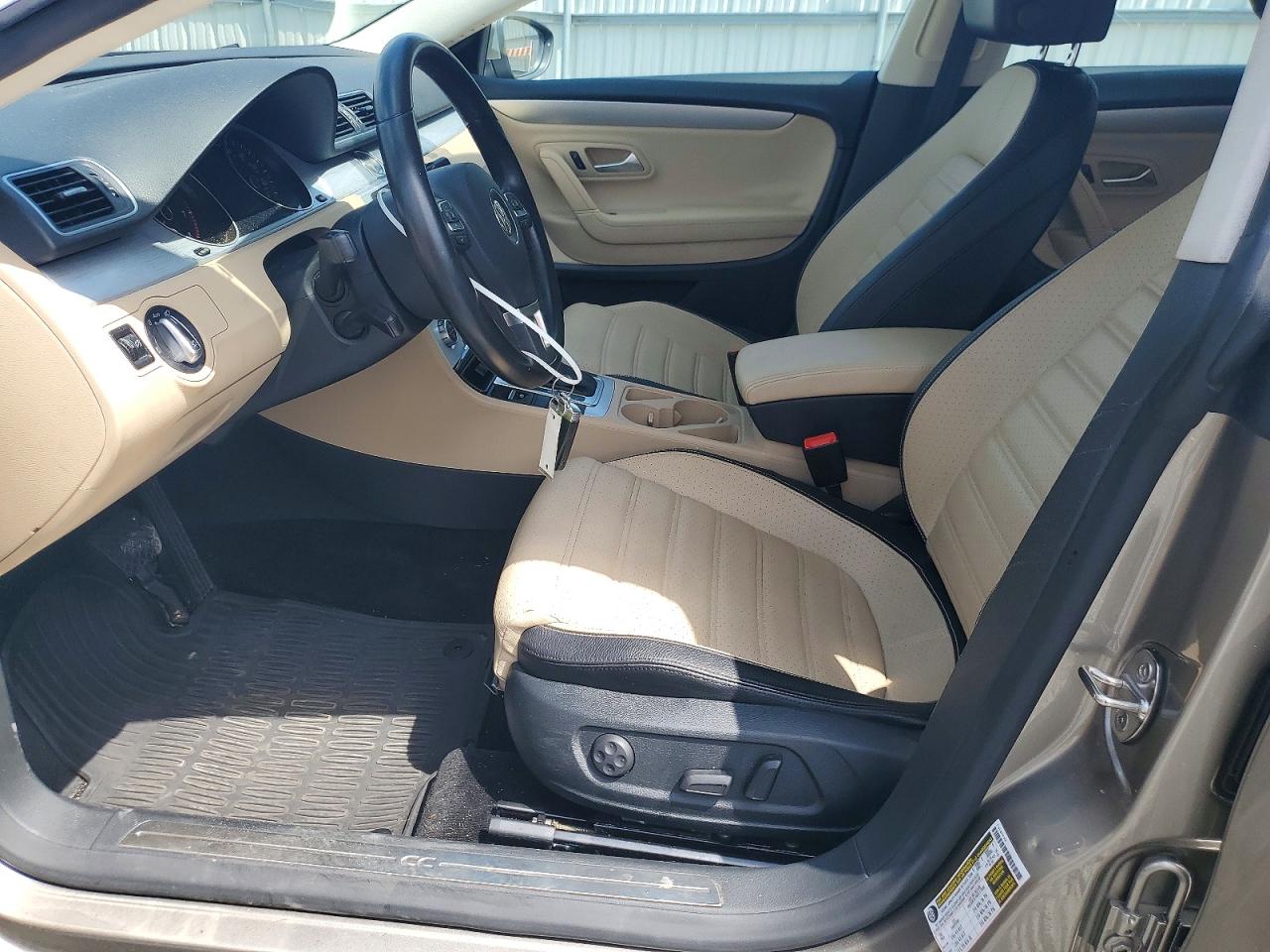2014 Volkswagen Cc Sport Gold vin: WVWBN7AN6EE536636