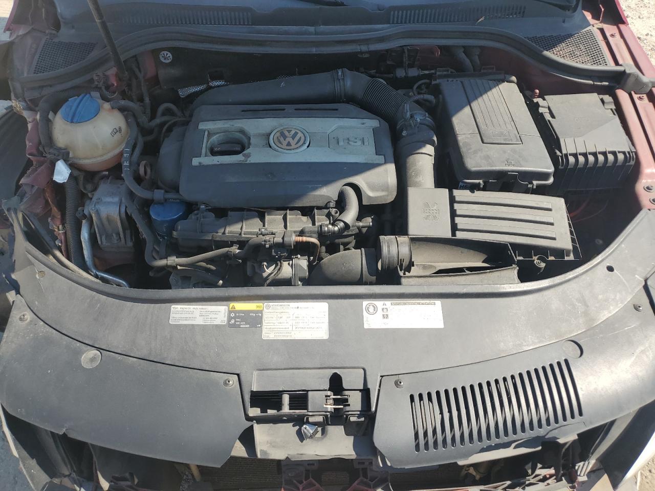 2013 Volkswagen Cc Sport Красный vin: WVWBN7AN8DE552979