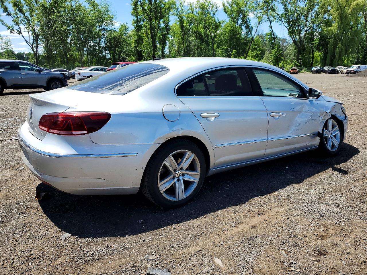 2013 Volkswagen Cc Sport Manual Silver vin: WVWBP7AN0DE507593