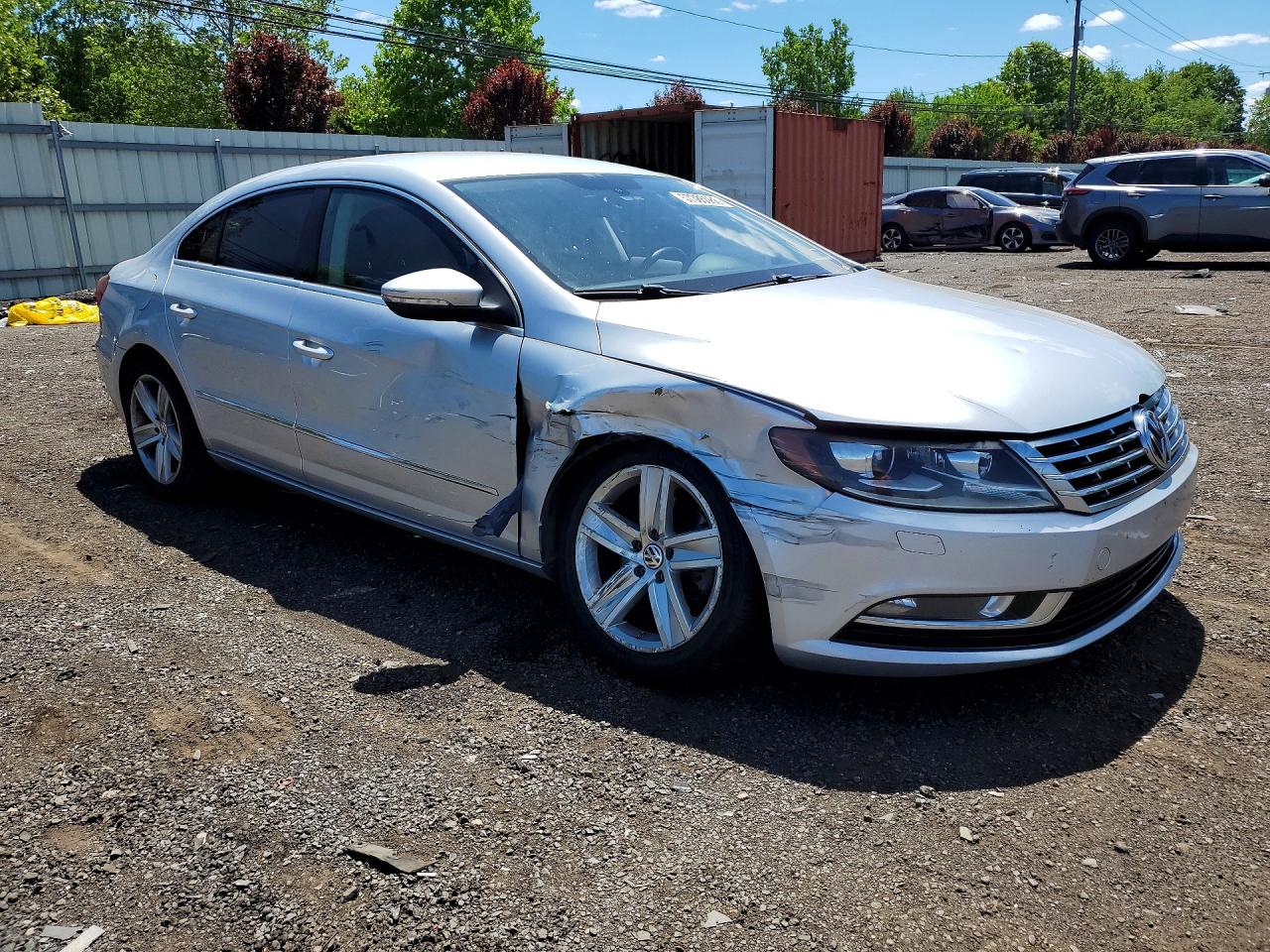 2013 Volkswagen Cc Sport Manual Silver vin: WVWBP7AN0DE507593