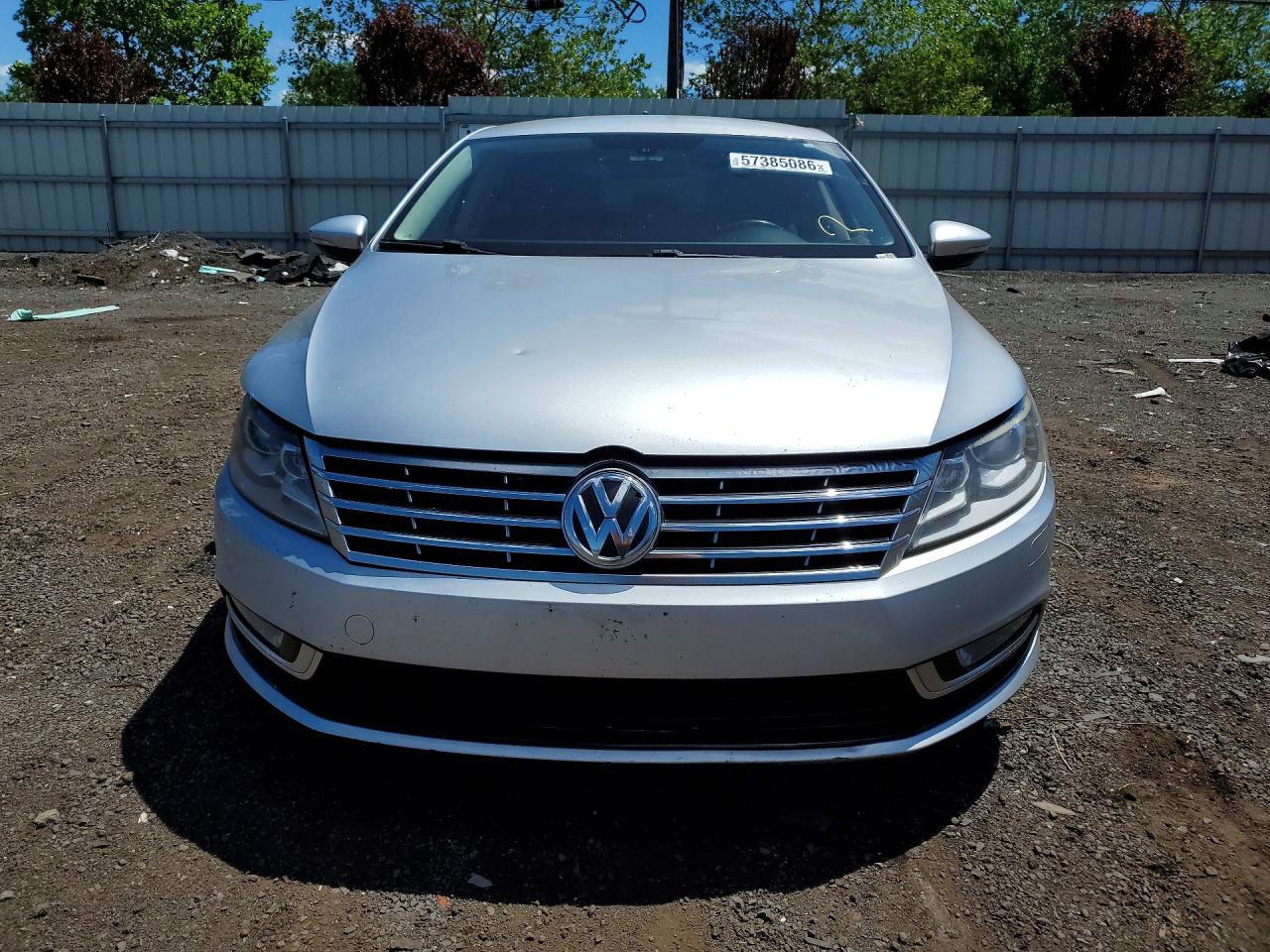 2013 Volkswagen Cc Sport Manual Silver vin: WVWBP7AN0DE507593