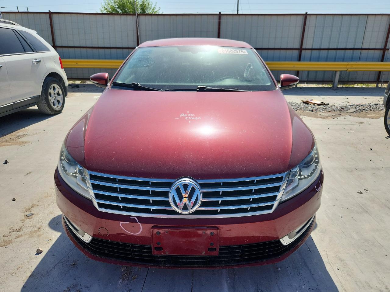 2014 Volkswagen Cc Sport Red vin: WVWBP7AN0EE528543