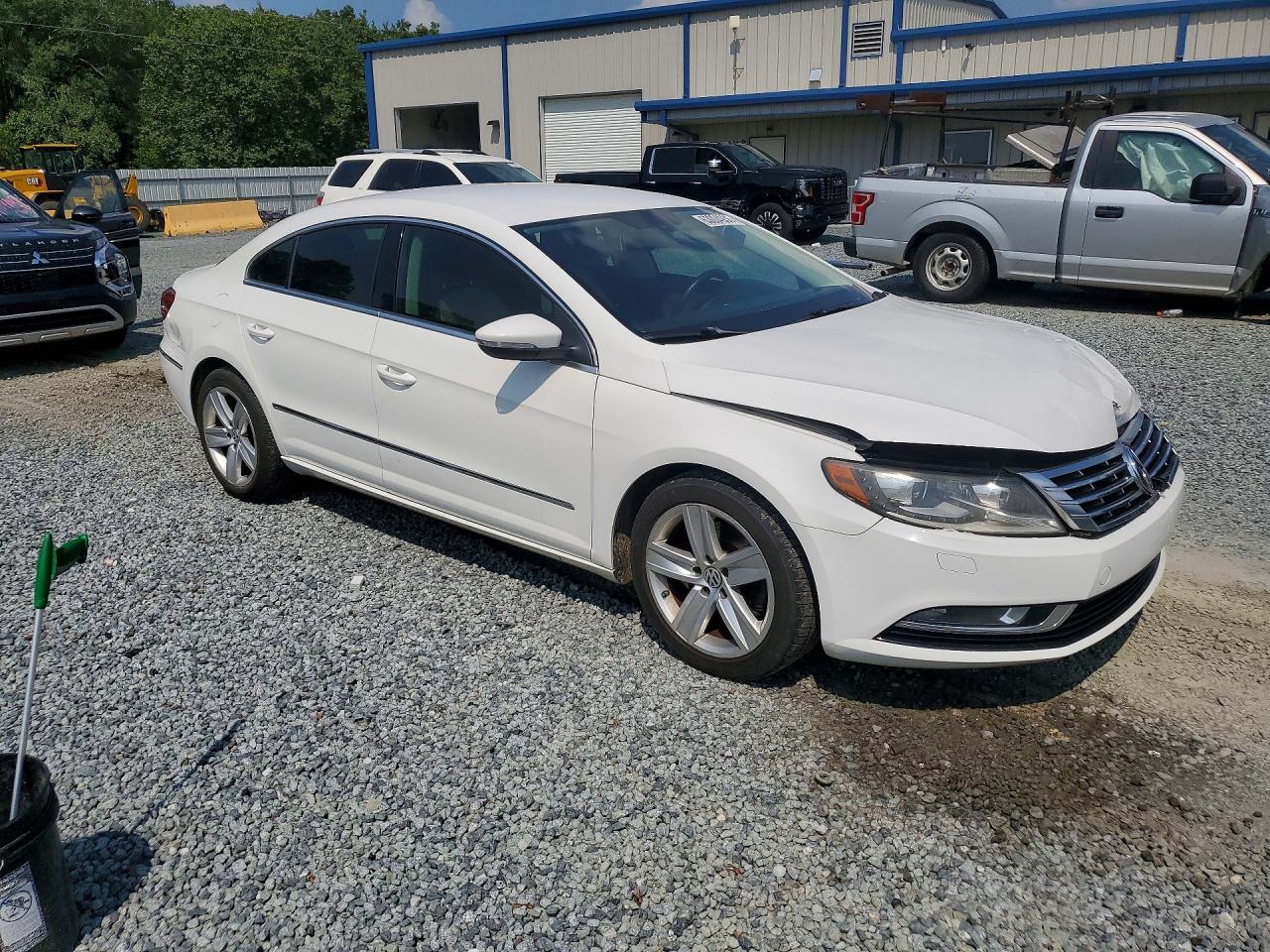 2014 Volkswagen Cc Sport White vin: WVWBP7AN1EE504803