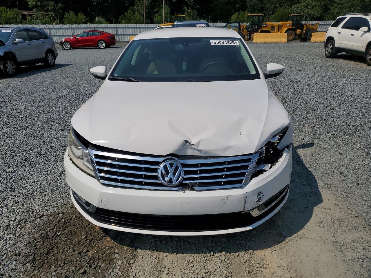 2014 Volkswagen Cc Sport White vin: WVWBP7AN1EE504803