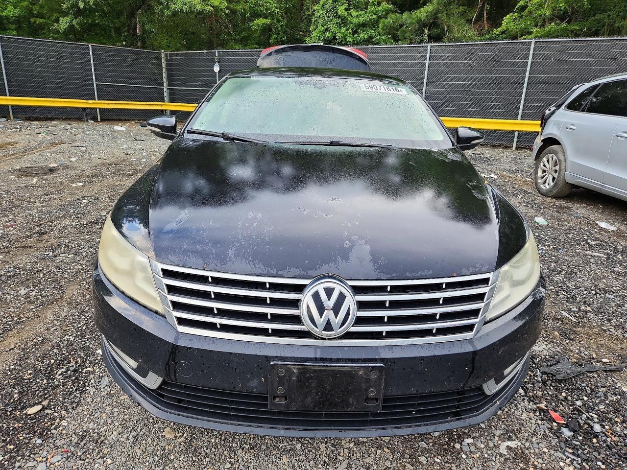 2014 Volkswagen Cc Sport Black vin: WVWBP7AN2EE503093