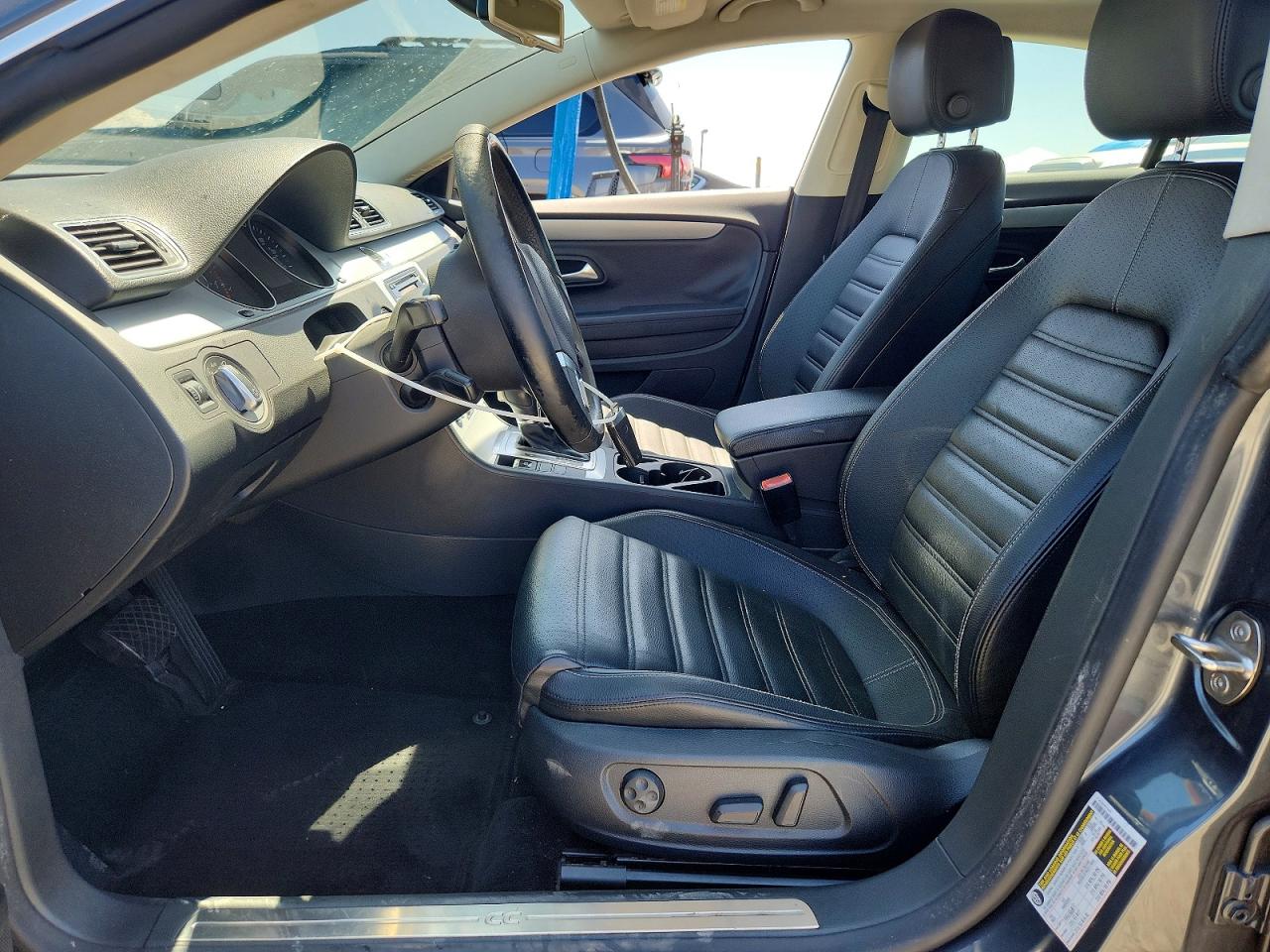 2014 Volkswagen Cc 4d 2.0t Spt Gray vin: WVWBP7AN2EE524607