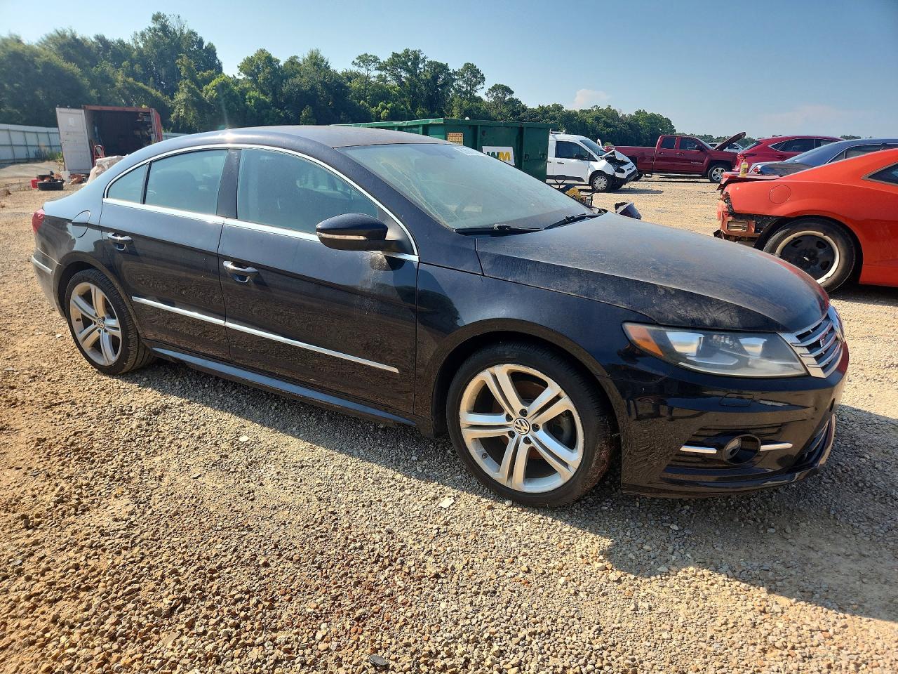 2014 Volkswagen Cc Sport Black vin: WVWBP7AN2EE533310
