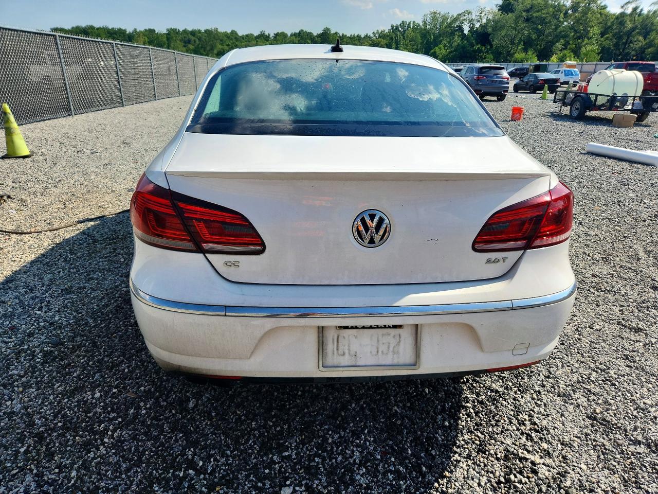 2014 Volkswagen Cc Sport White vin: WVWBP7AN3EE518931