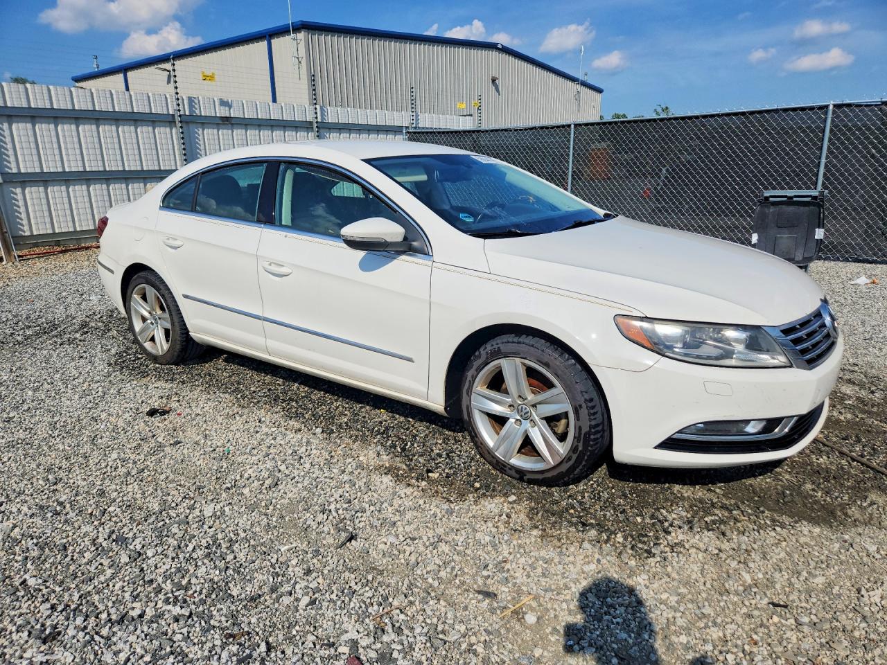 2014 Volkswagen Cc Sport White vin: WVWBP7AN3EE518931