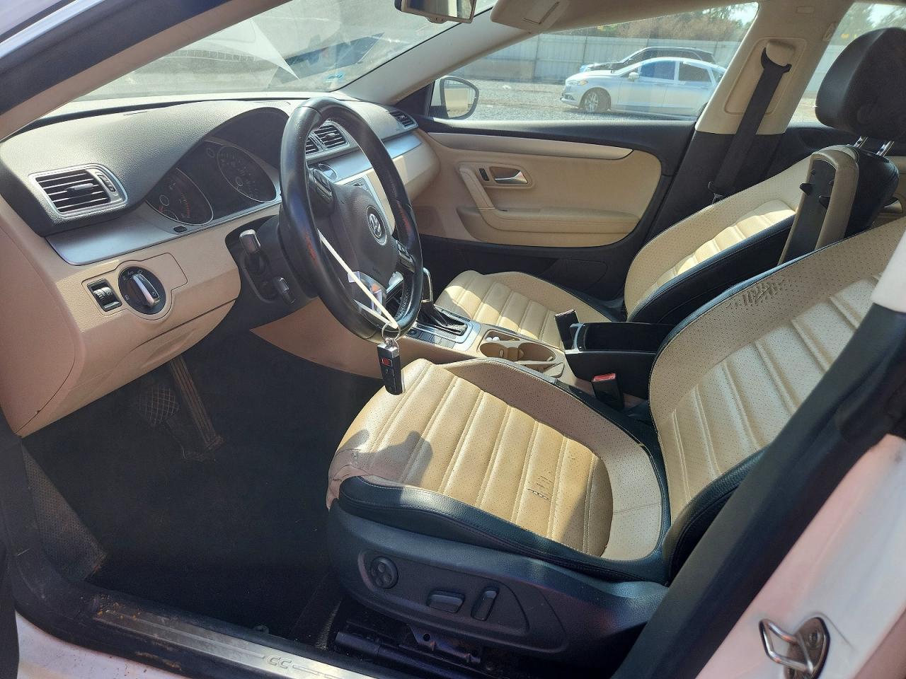 2014 Volkswagen Cc Sport White vin: WVWBP7AN3EE518931