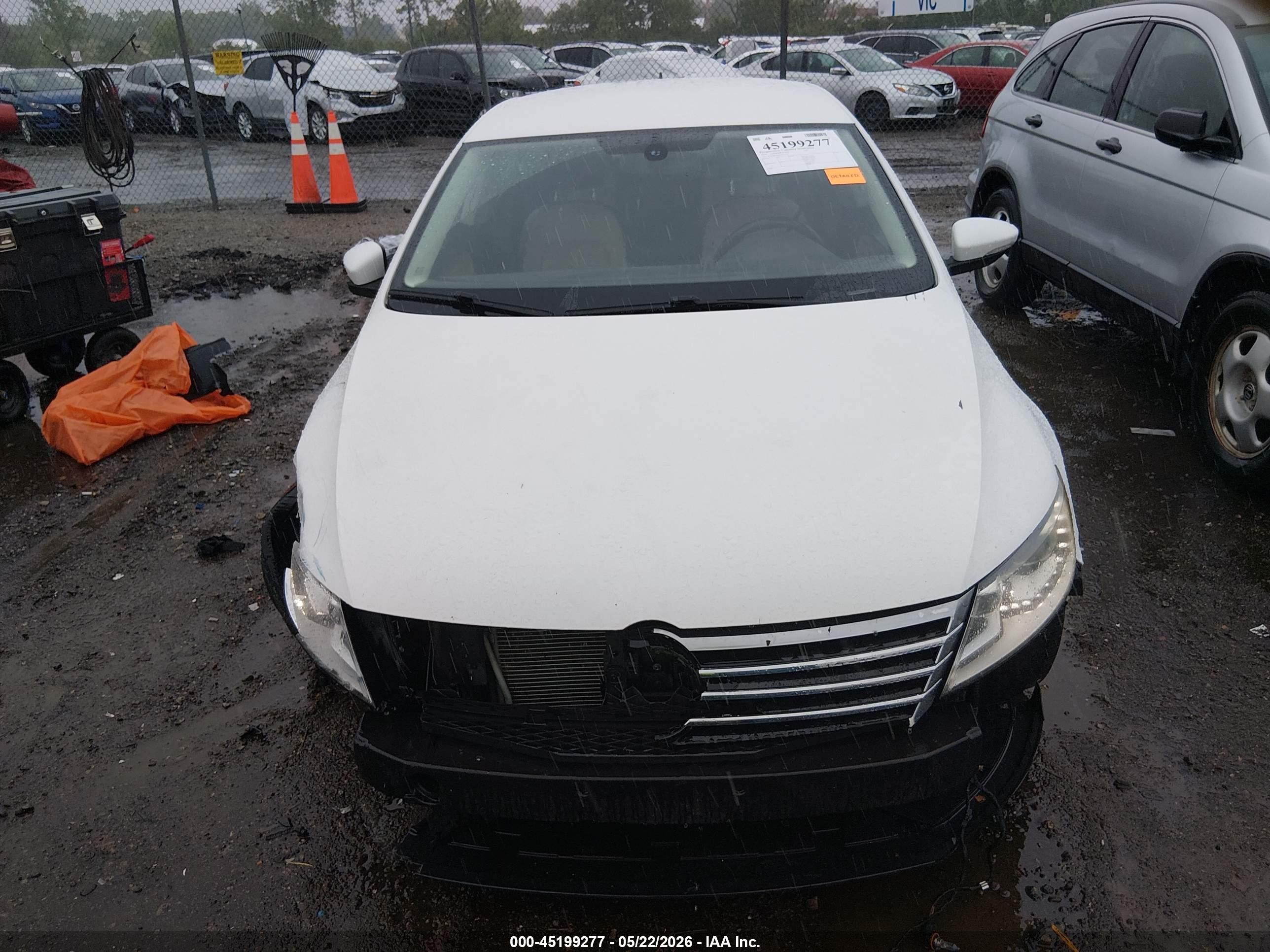 2014 Volkswagen Cc 2.0t Sport Белый vin: WVWBP7AN3EE537799