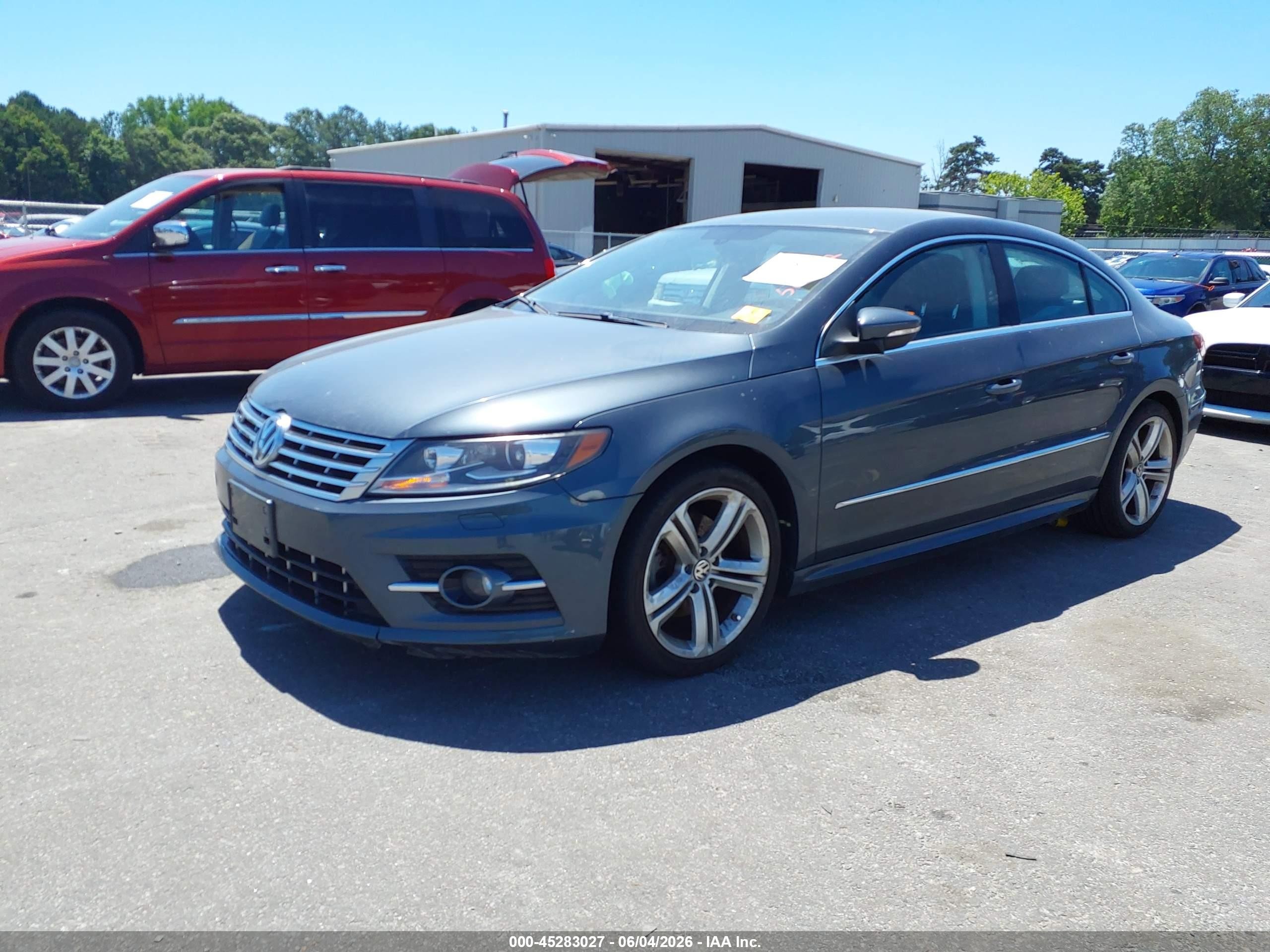 2013 Volkswagen Cc 2.0t R-line Серый vin: WVWBP7AN4DE569532