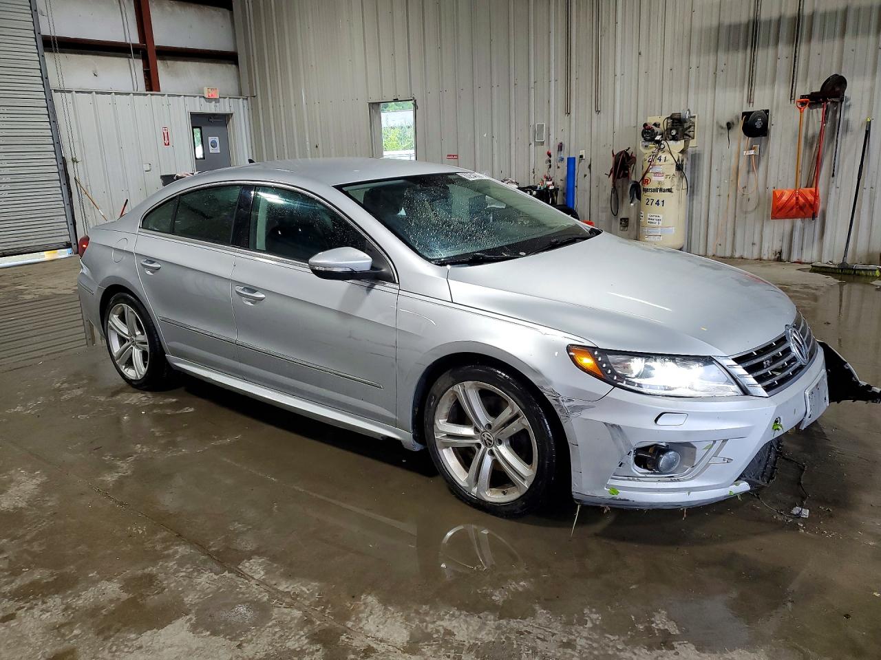 2014 Volkswagen Cc Sport Silver vin: WVWBP7AN4EE520686