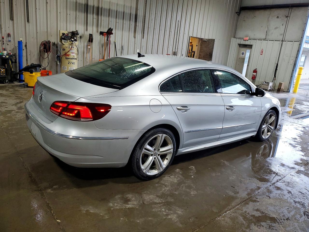 2014 Volkswagen Cc Sport Silver vin: WVWBP7AN4EE520686