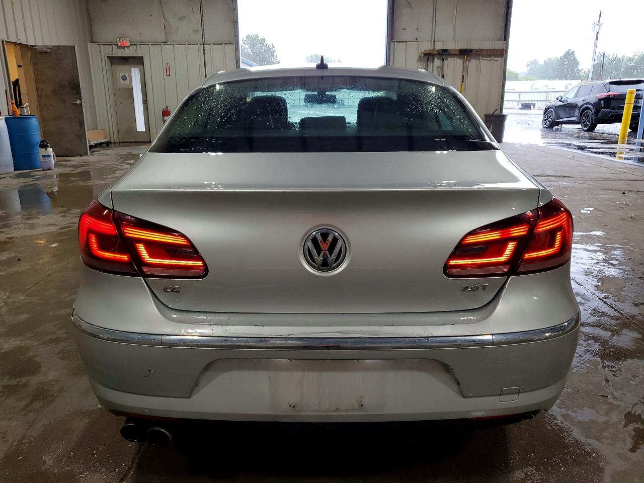 2014 Volkswagen Cc Sport Silver vin: WVWBP7AN4EE520686