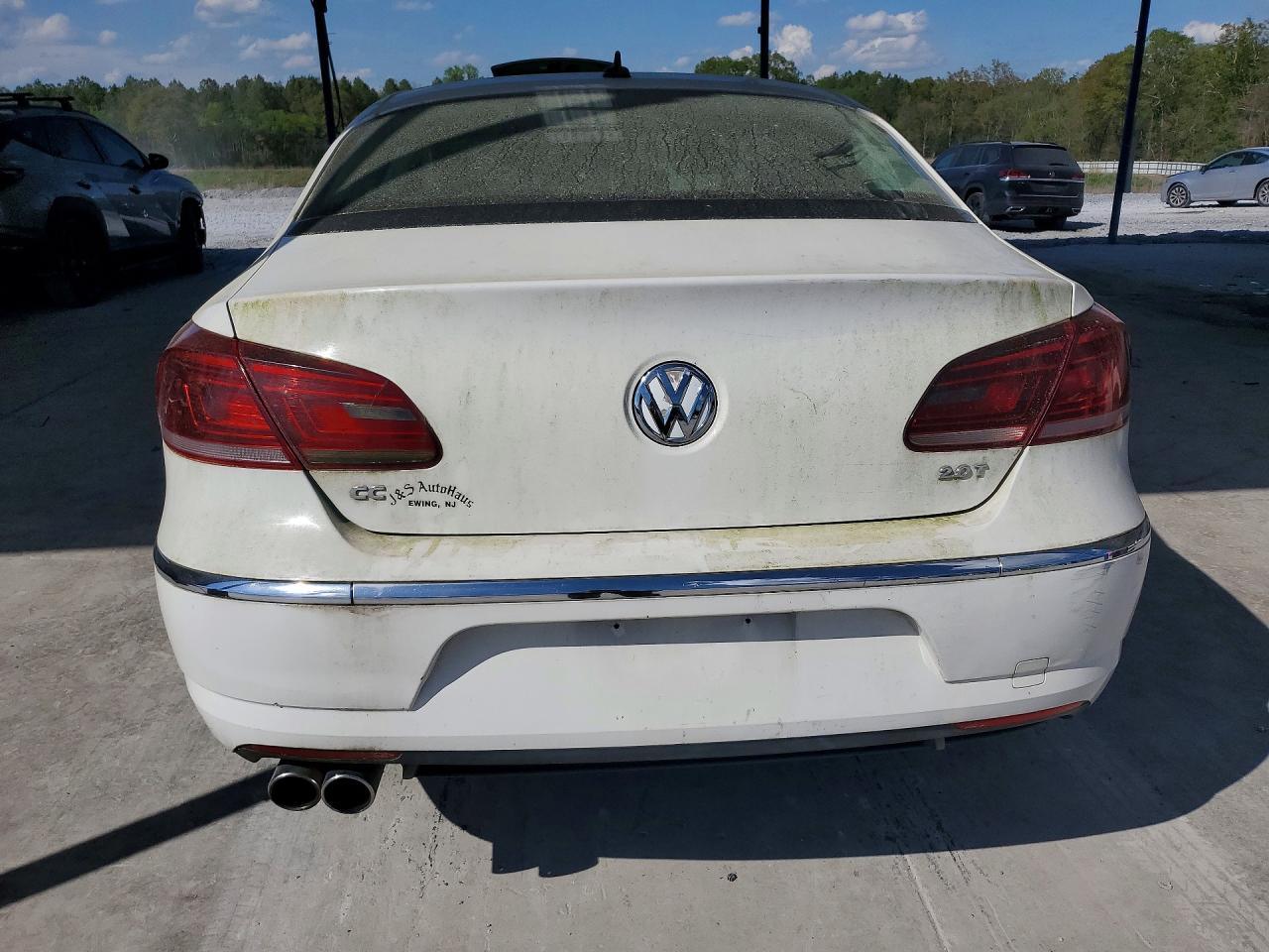 2014 Volkswagen Cc Sport Белый vin: WVWBP7AN4EE530313