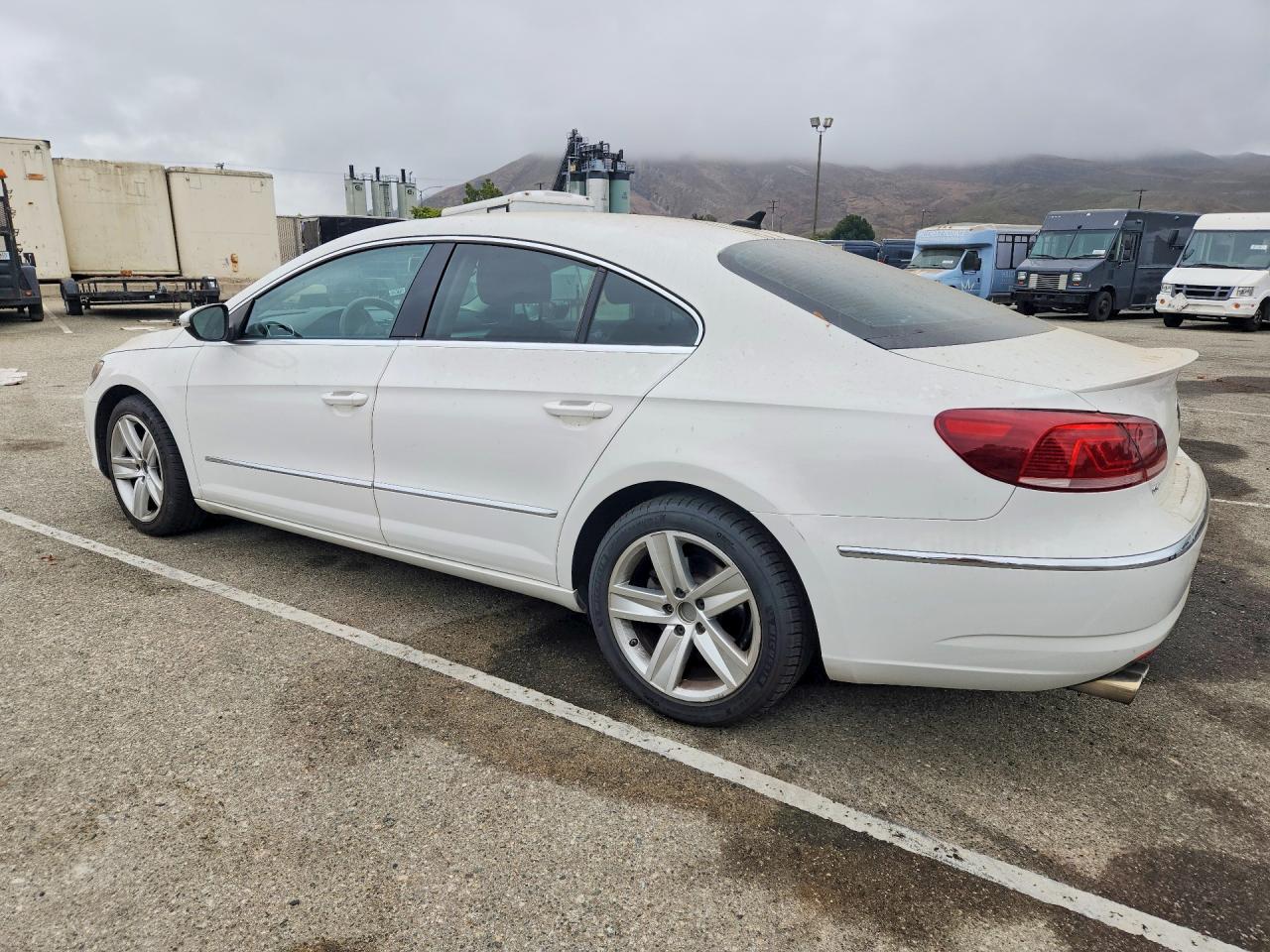 2014 Volkswagen Cc Sport White vin: WVWBP7AN4EE535804