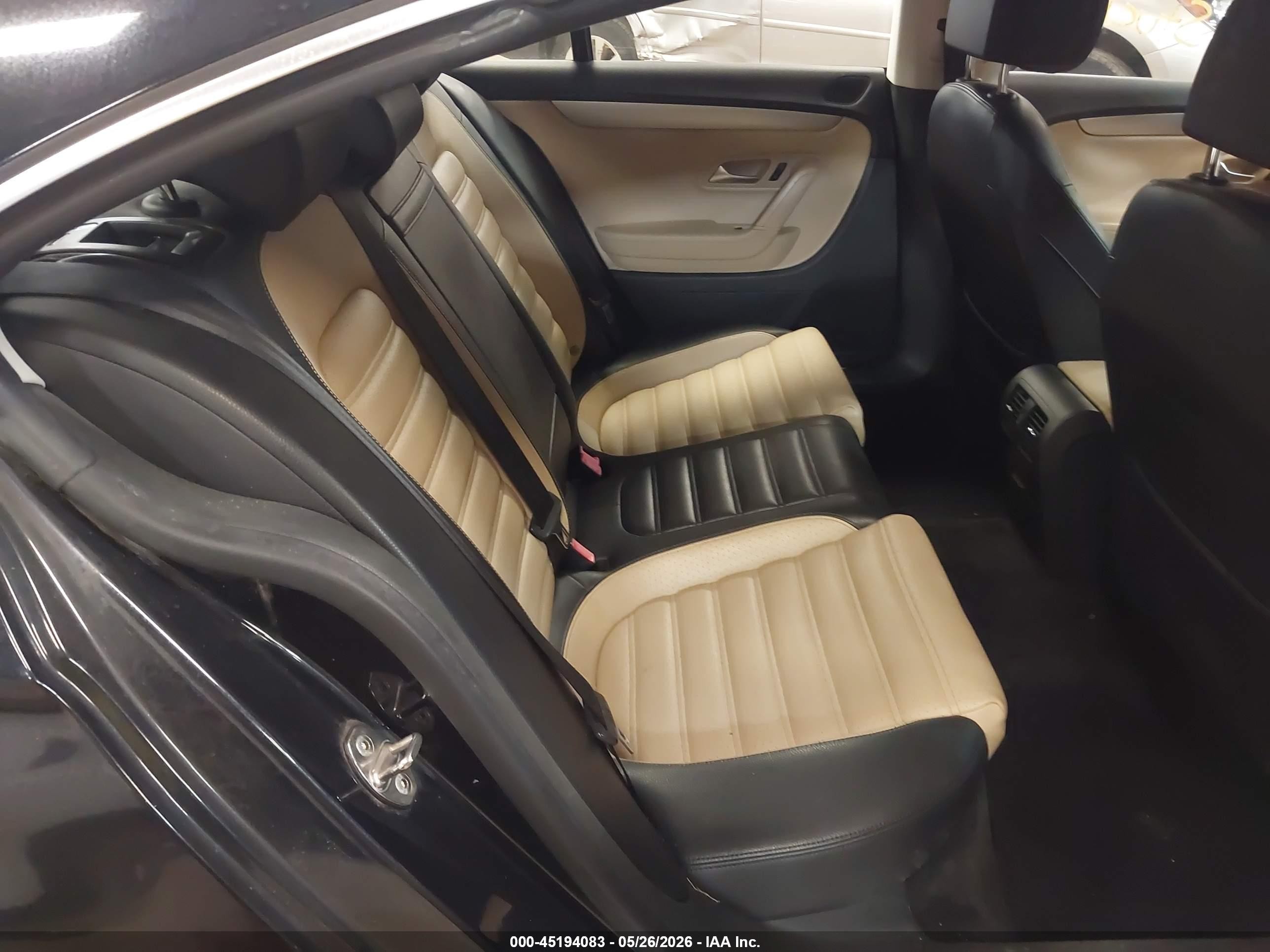 2014 Volkswagen Cc 2.0t Sport Black vin: WVWBP7AN4EE537665