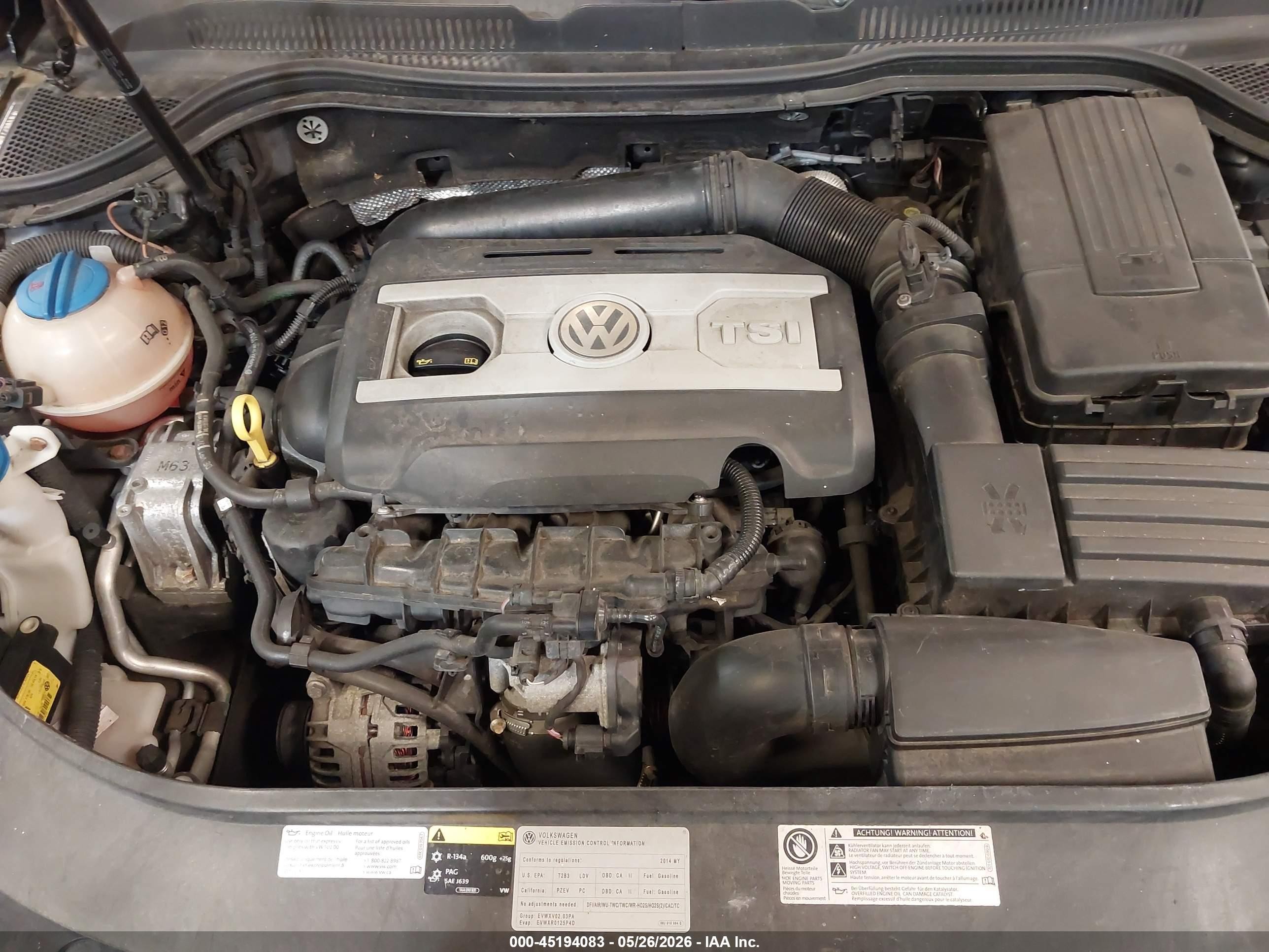2014 Volkswagen Cc 2.0t Sport Black vin: WVWBP7AN4EE537665