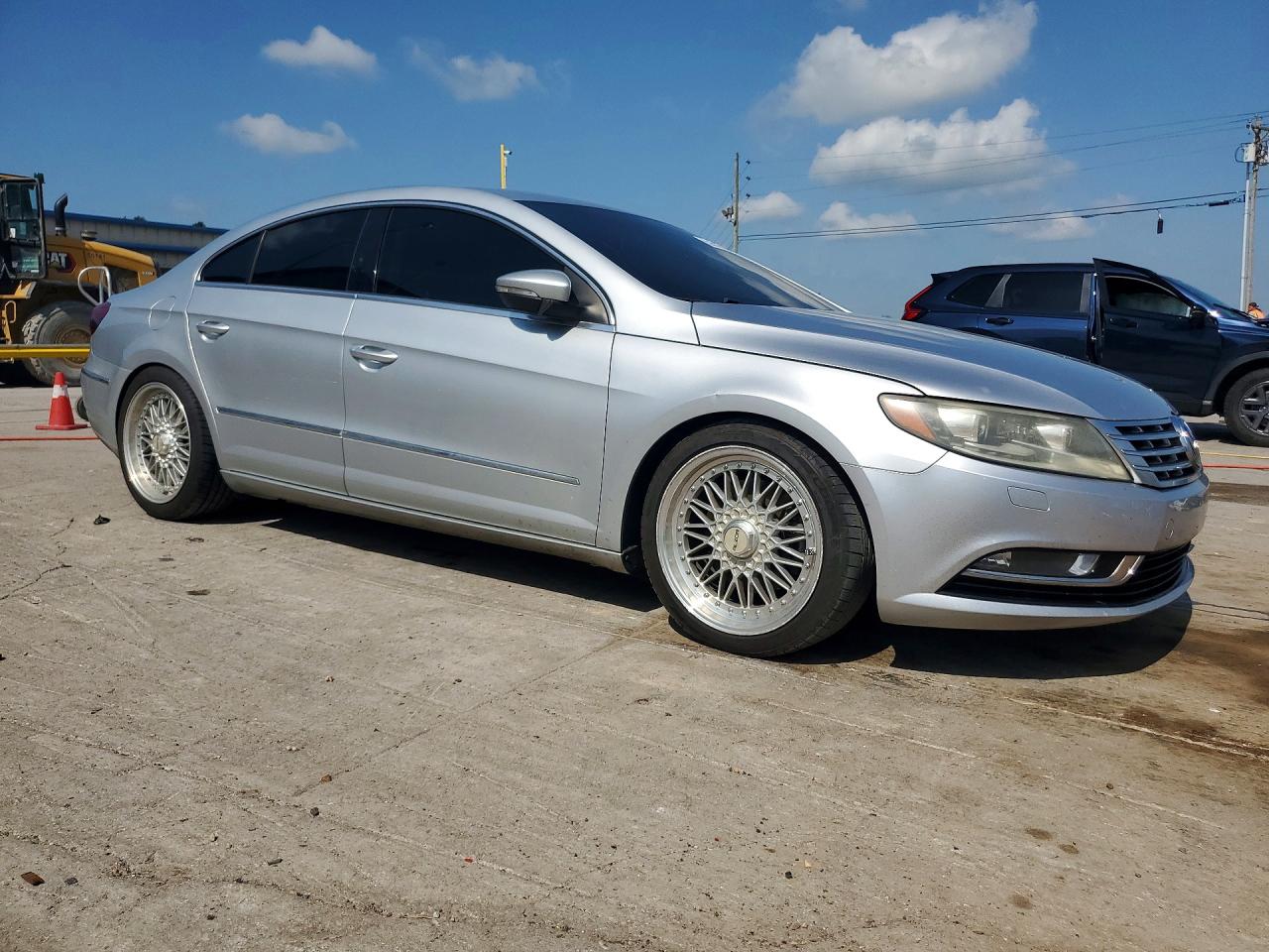2013 Volkswagen Cc Sport Silver vin: WVWBP7AN5DE520131