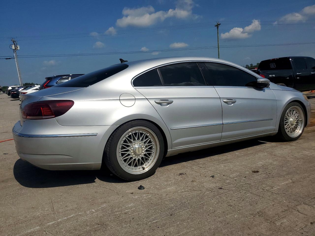 2013 Volkswagen Cc Sport Silver vin: WVWBP7AN5DE520131