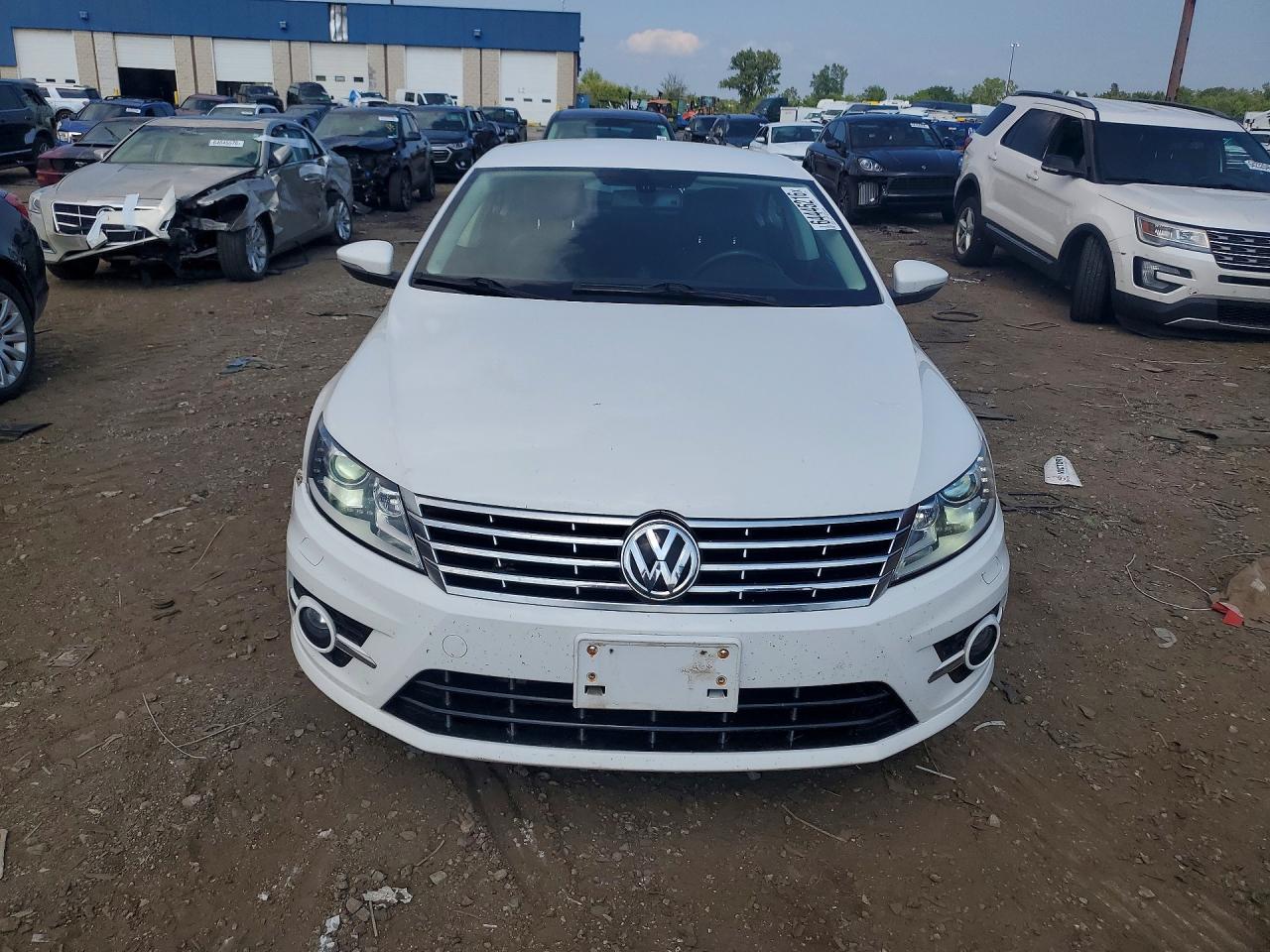 2014 Volkswagen Cc Sport White vin: WVWBP7AN5EE514962