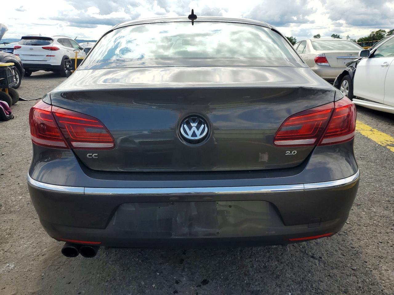2014 Volkswagen Cc Sport Gray vin: WVWBP7AN5EE533401