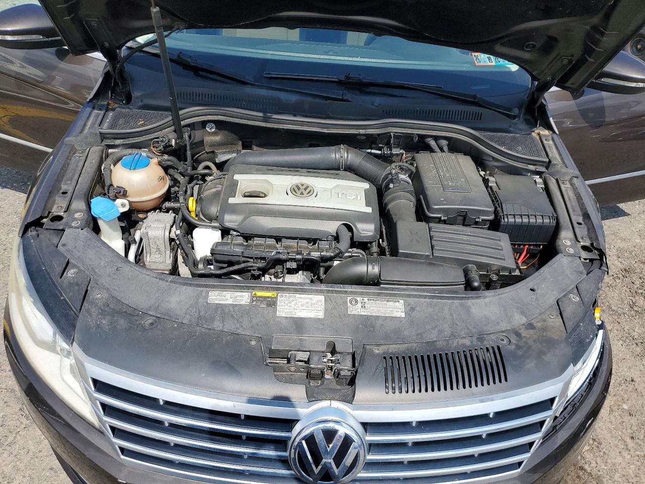 2014 Volkswagen Cc Sport Gray vin: WVWBP7AN5EE533401