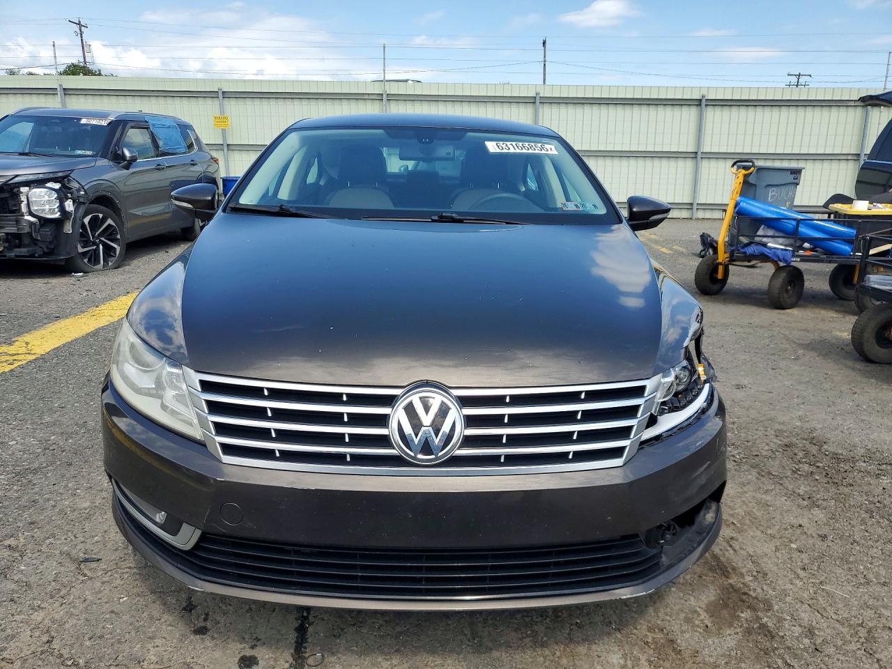 2014 Volkswagen Cc Sport Gray vin: WVWBP7AN5EE533401