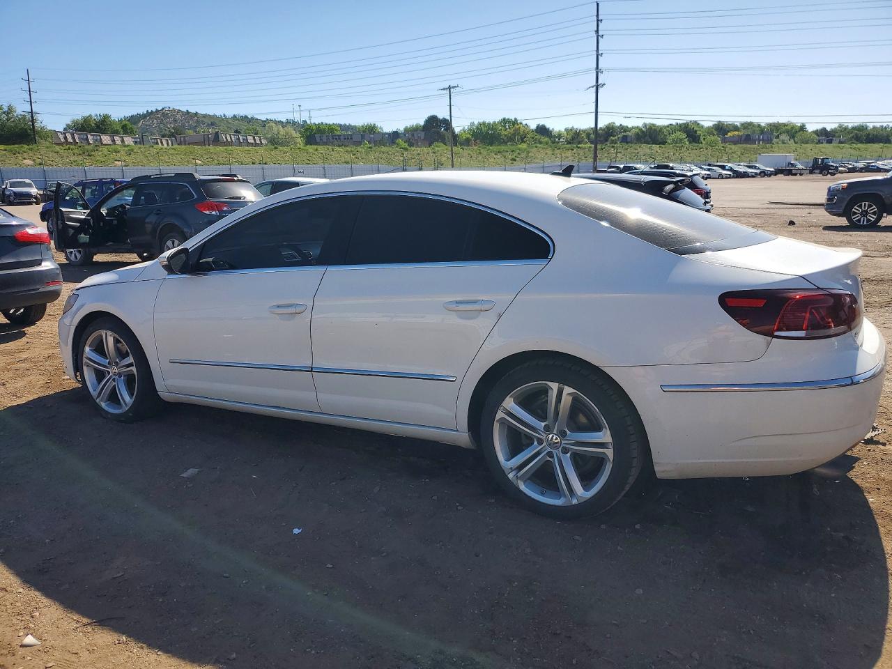 2013 Volkswagen Cc Sport White vin: WVWBP7AN6DE527220