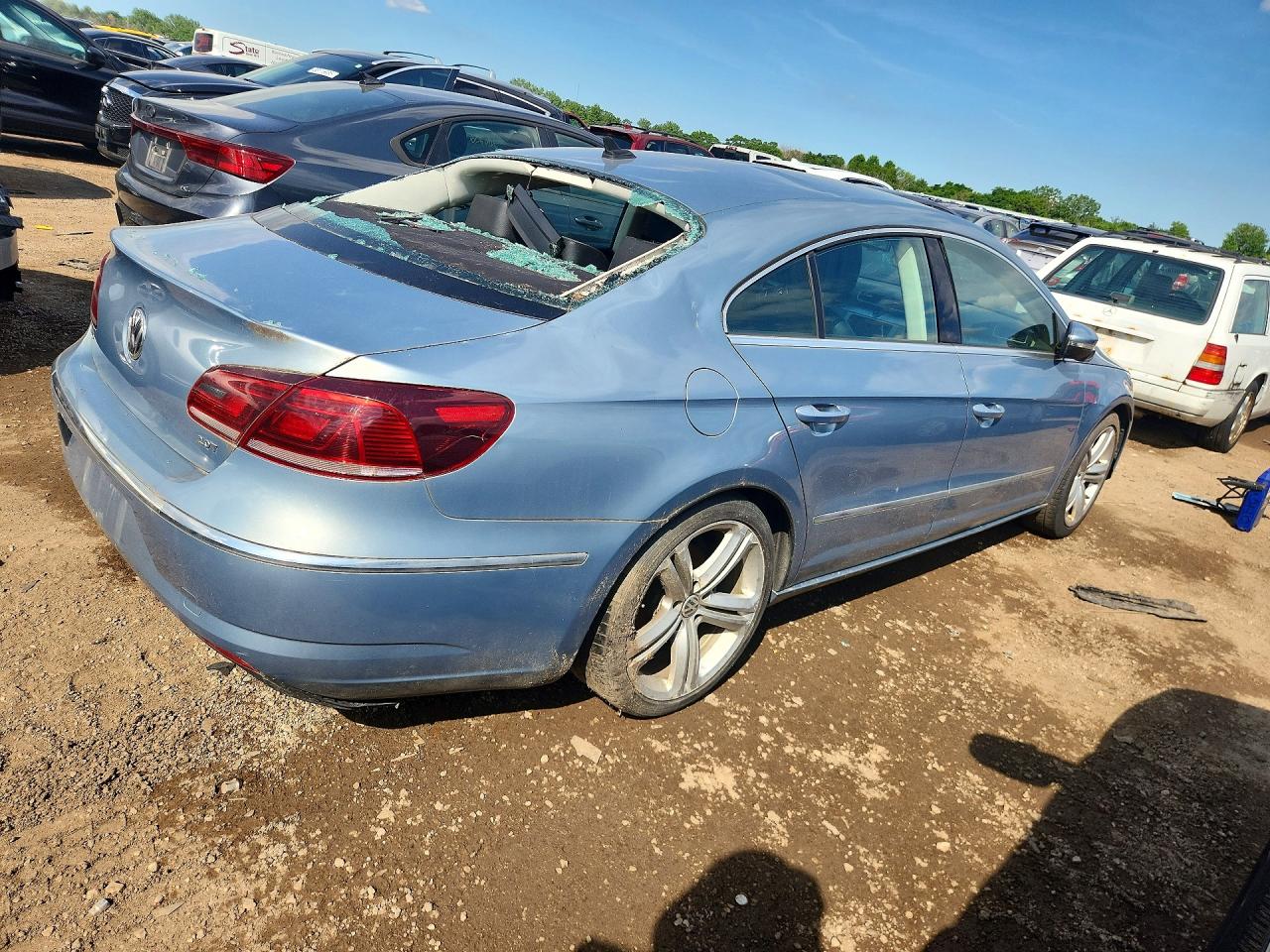 2013 Volkswagen Cc Sport Blue vin: WVWBP7AN6DE545409