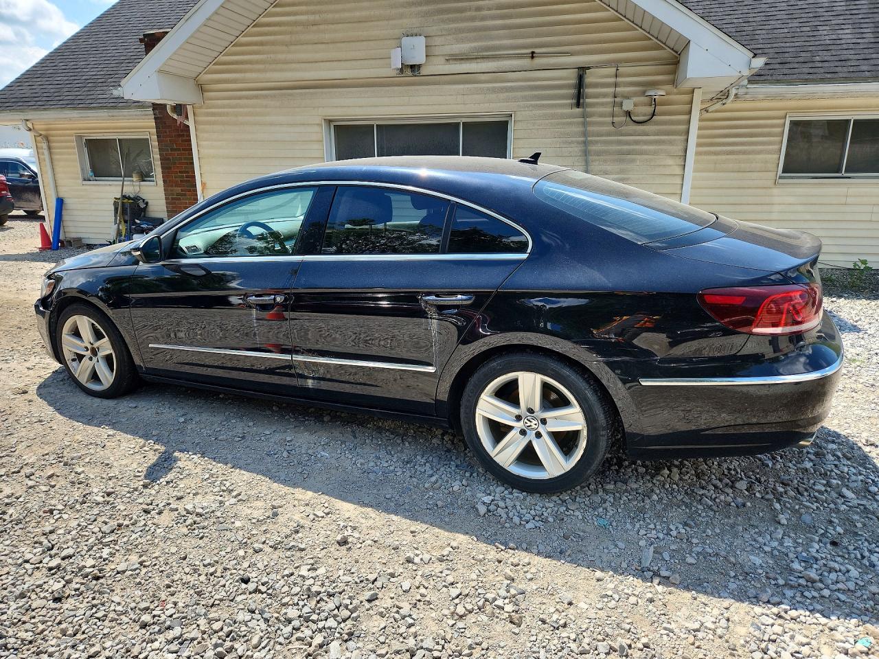 2015 Volkswagen Cc Sport Black vin: WVWBP7AN6FE803561