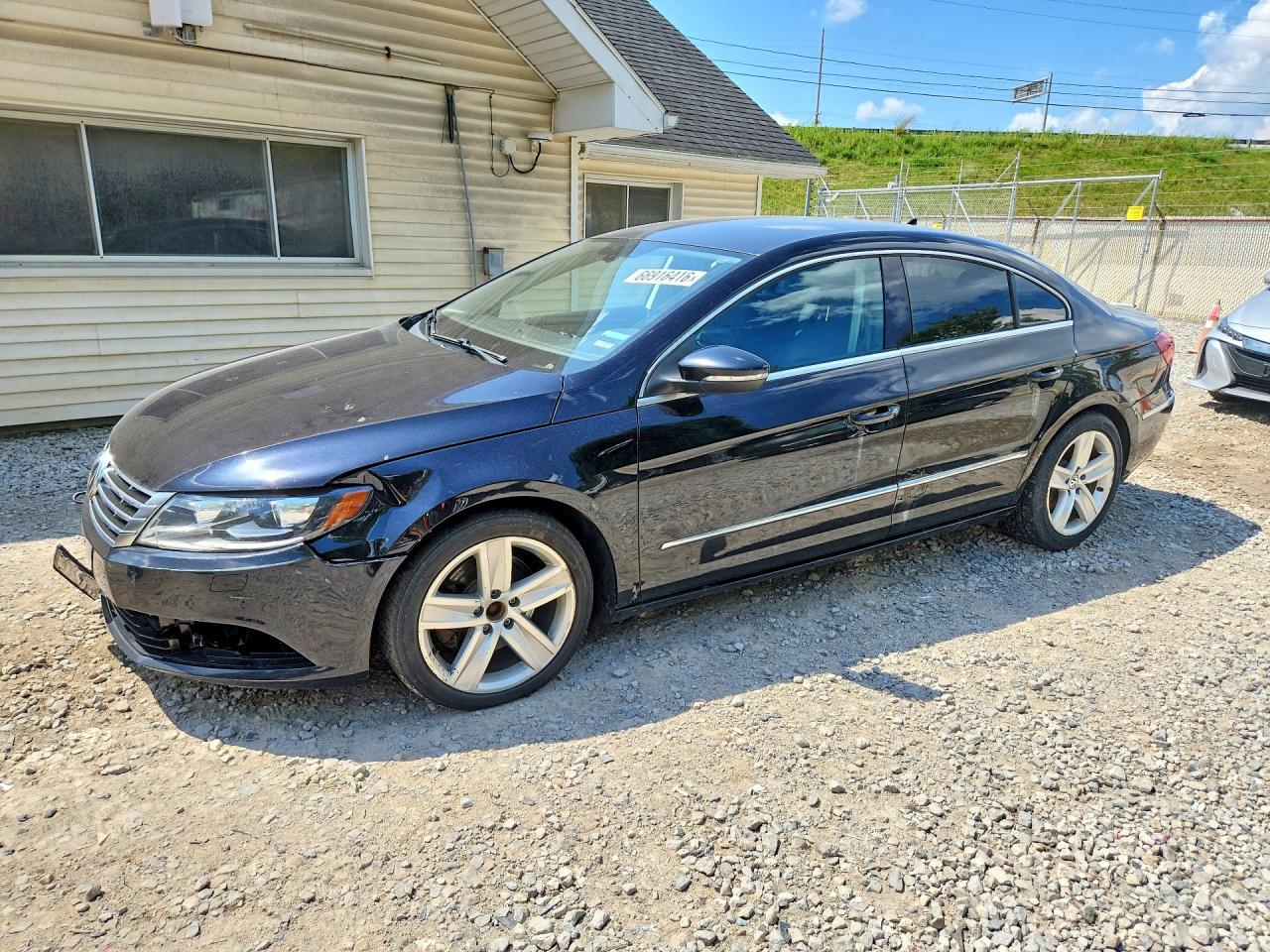2015 Volkswagen Cc Sport Black vin: WVWBP7AN6FE803561